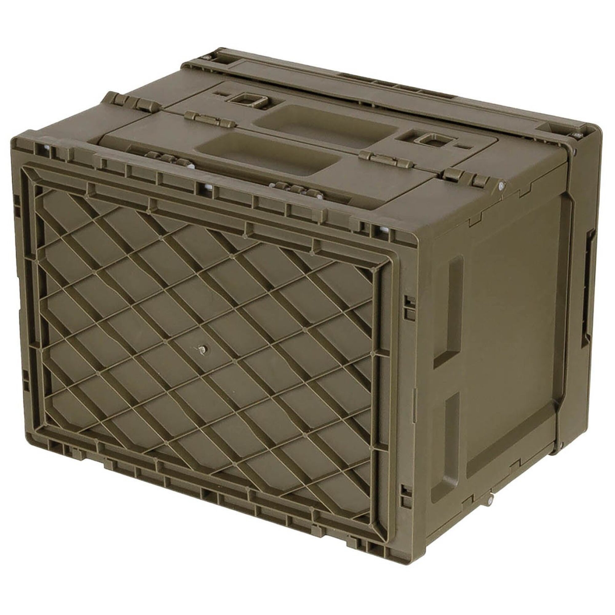 Box,  Kunststoff,  faltbar, 20 l,  oliv – Bild 5