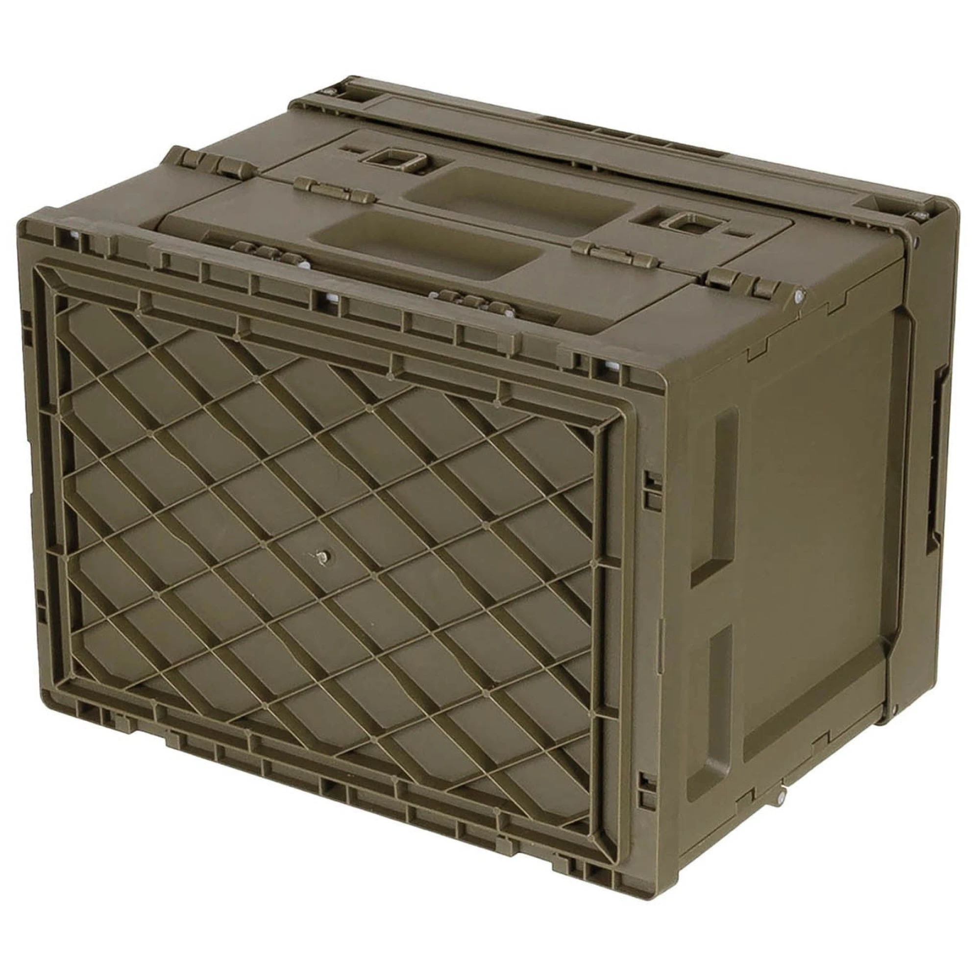 Box,  Kunststoff,  faltbar, 20 l,  oliv – Bild 5