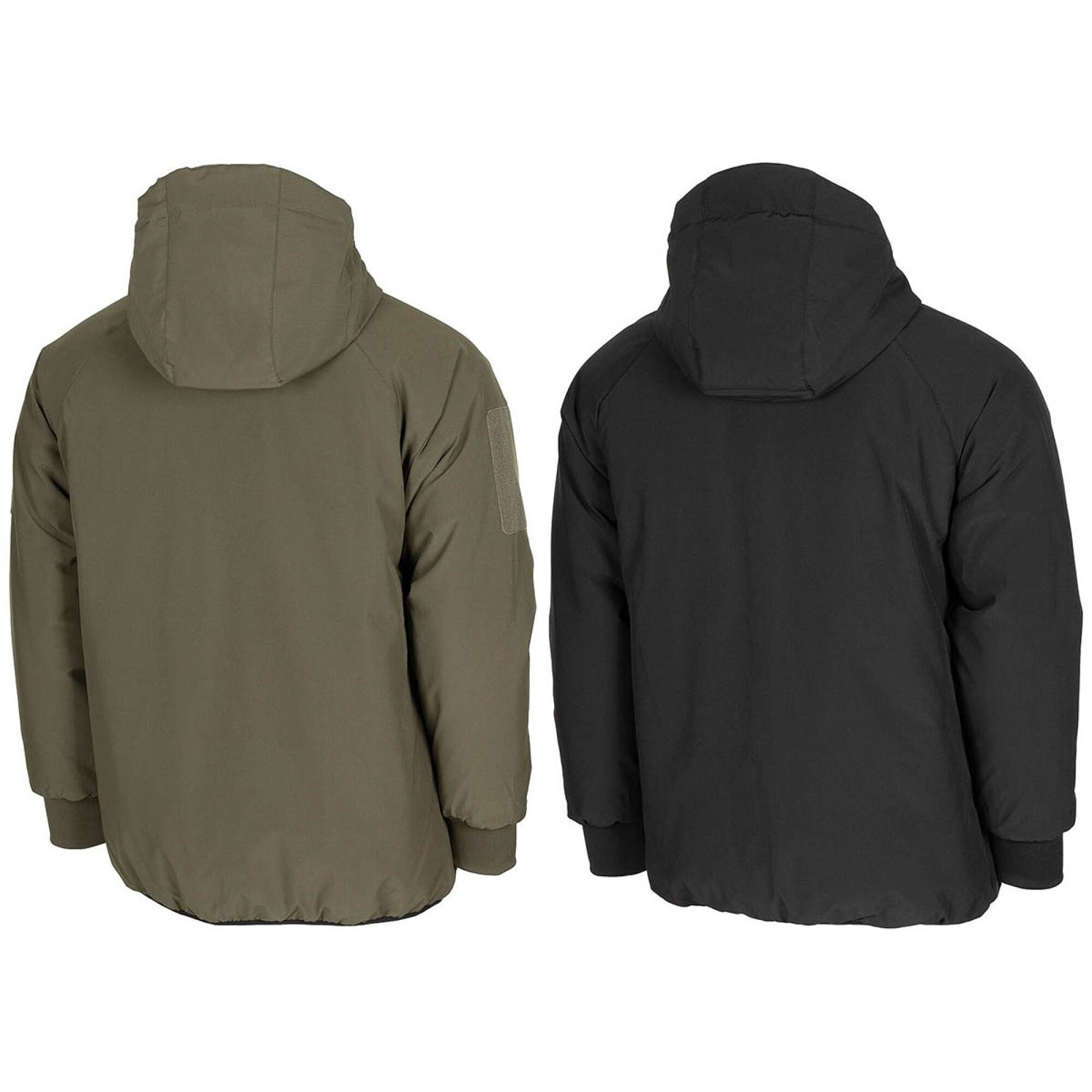 Thermojacke,  wendbar, oliv/schwarz – Bild 2