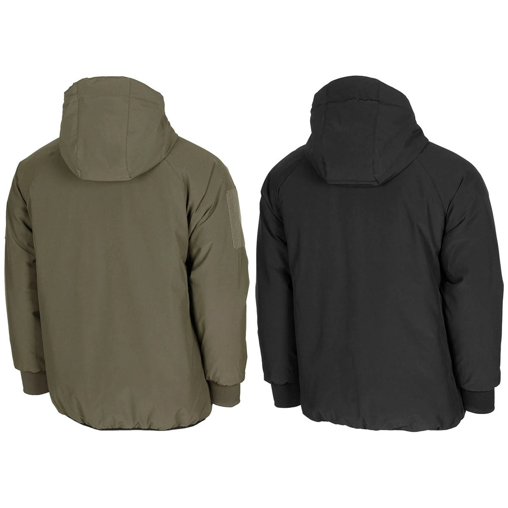 Thermojacke,  wendbar, oliv/schwarz – Bild 2