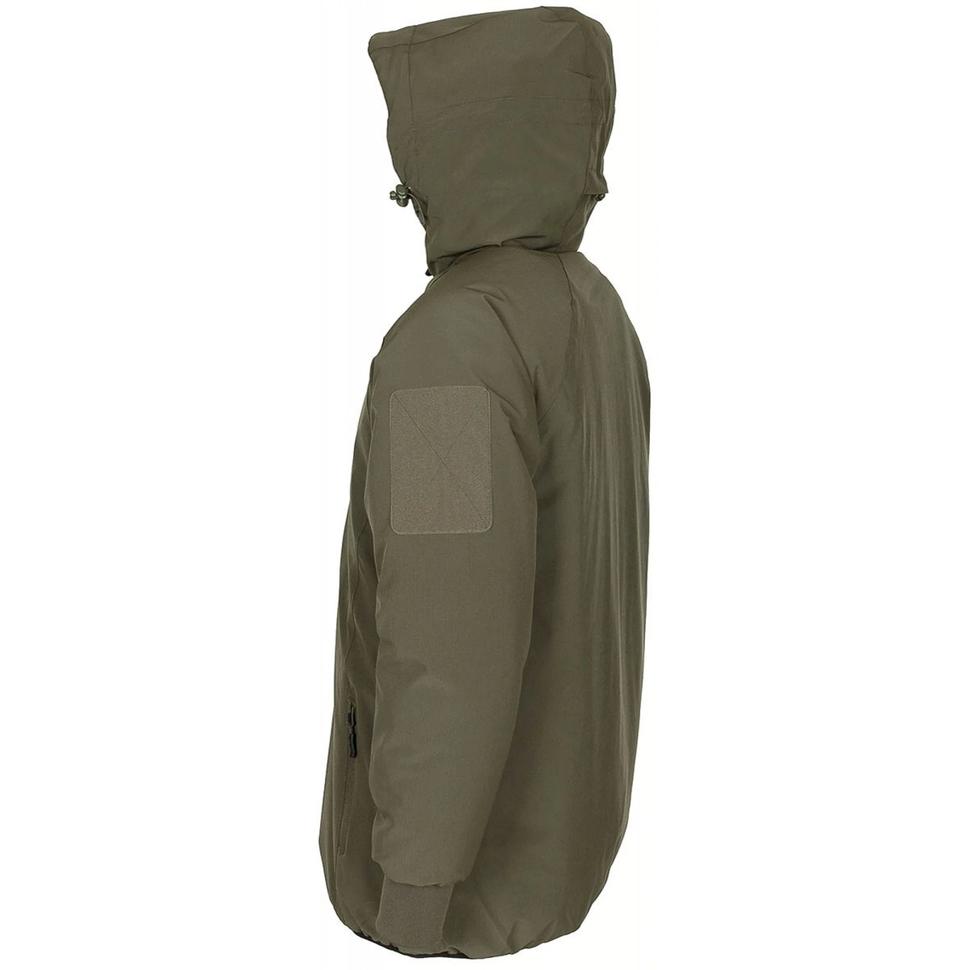Thermojacke,  wendbar, oliv/schwarz – Bild 3