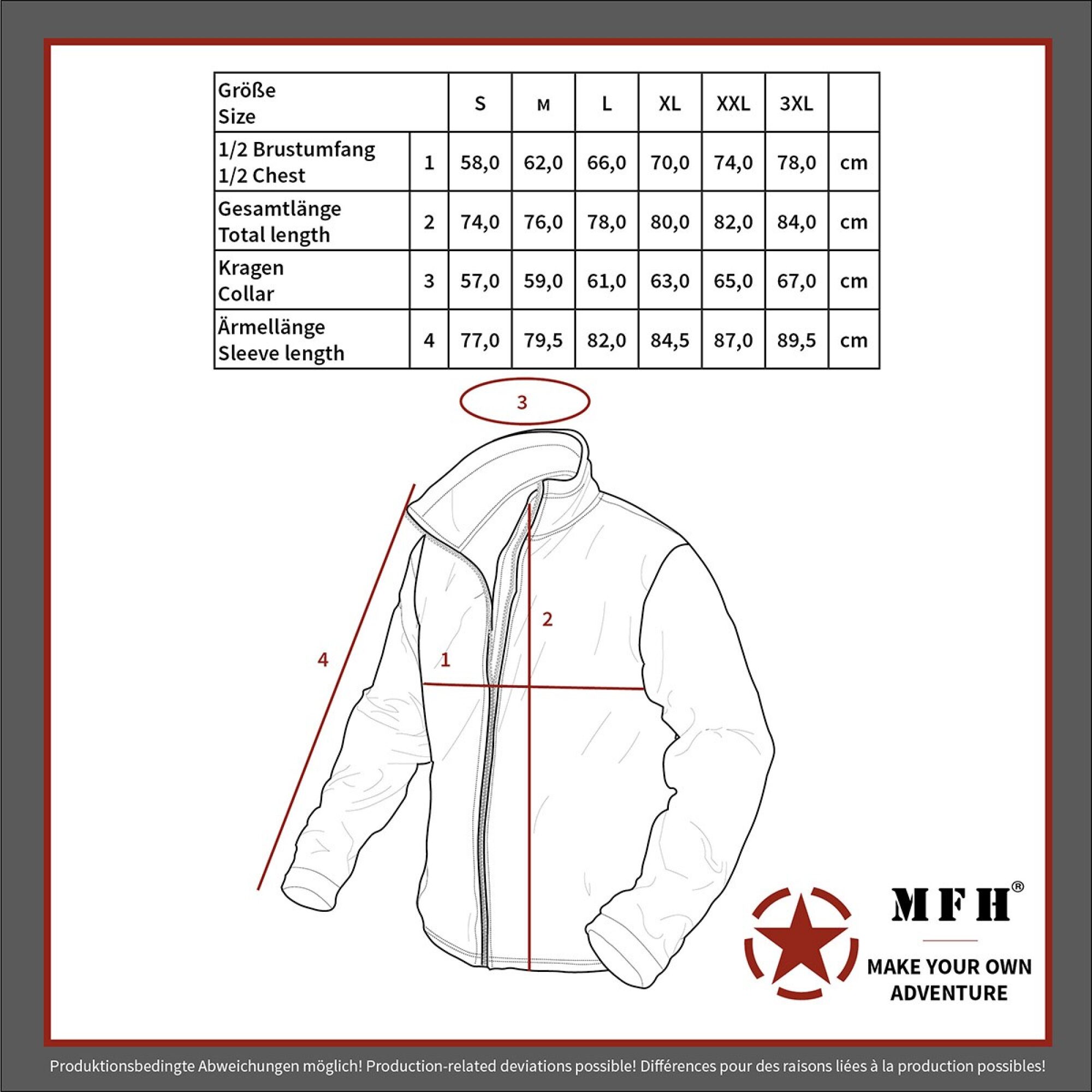 Thermojacke,  wendbar, oliv/schwarz – Bild 5