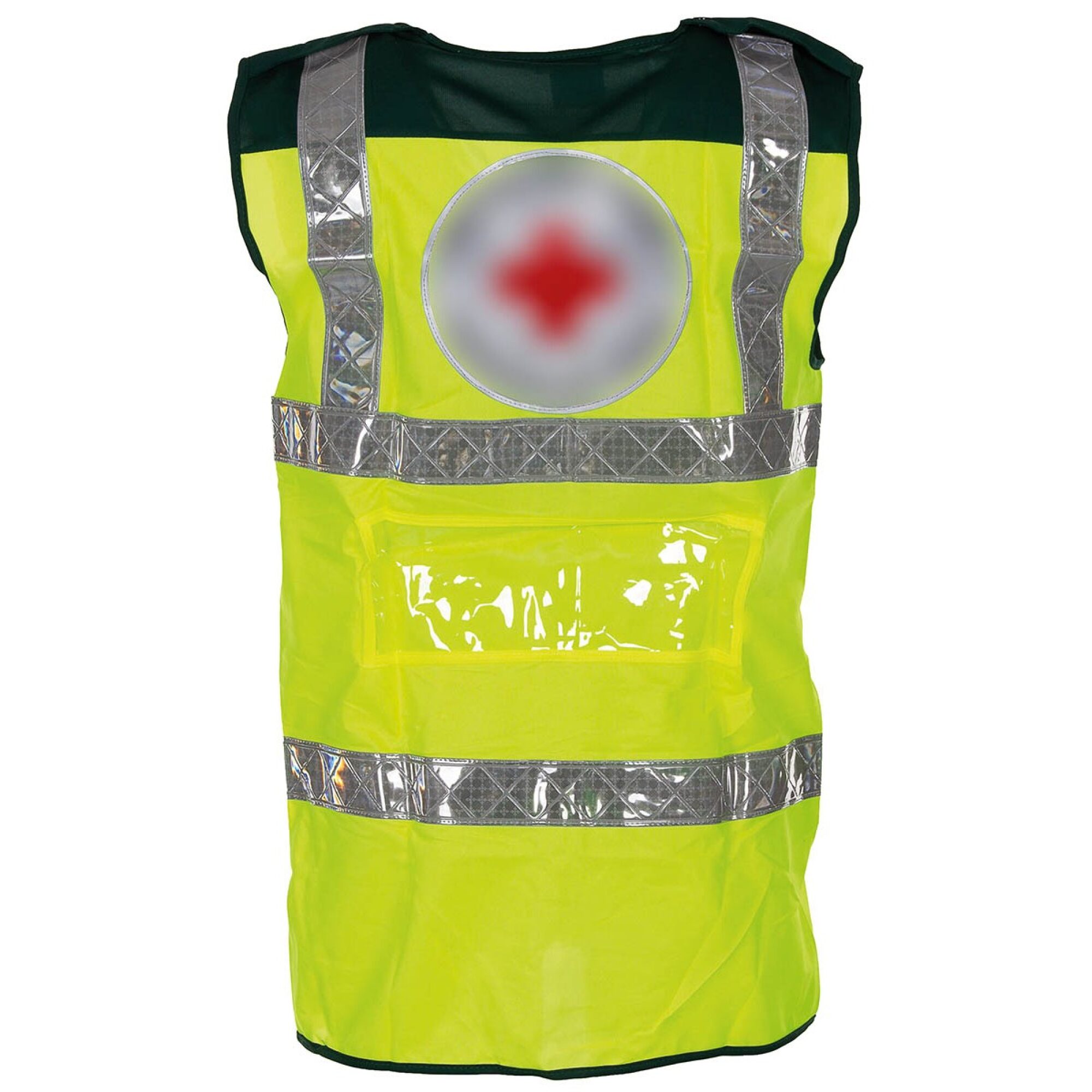 Brit. Signalweste, "RED CROSS", mit Reflektor,  neuw. (10 Stück) – Bild 2