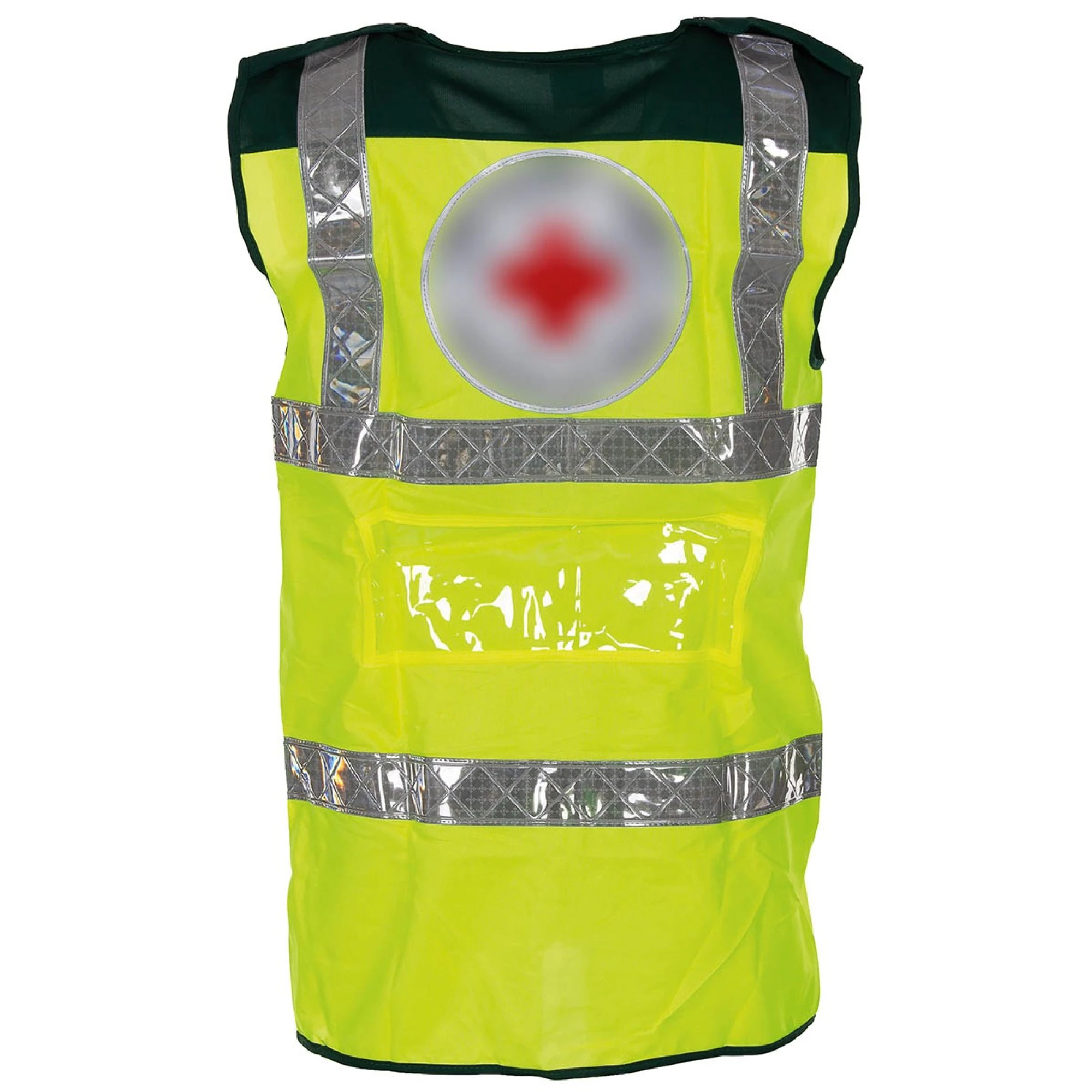 Brit. Signalweste, "RED CROSS", mit Reflektor,  neuw. (10 Stück) – Bild 2