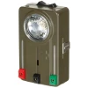 Schweiz. Taschenlampe,  oliv, Metallgehäuse,  neuw. (5 Stück)