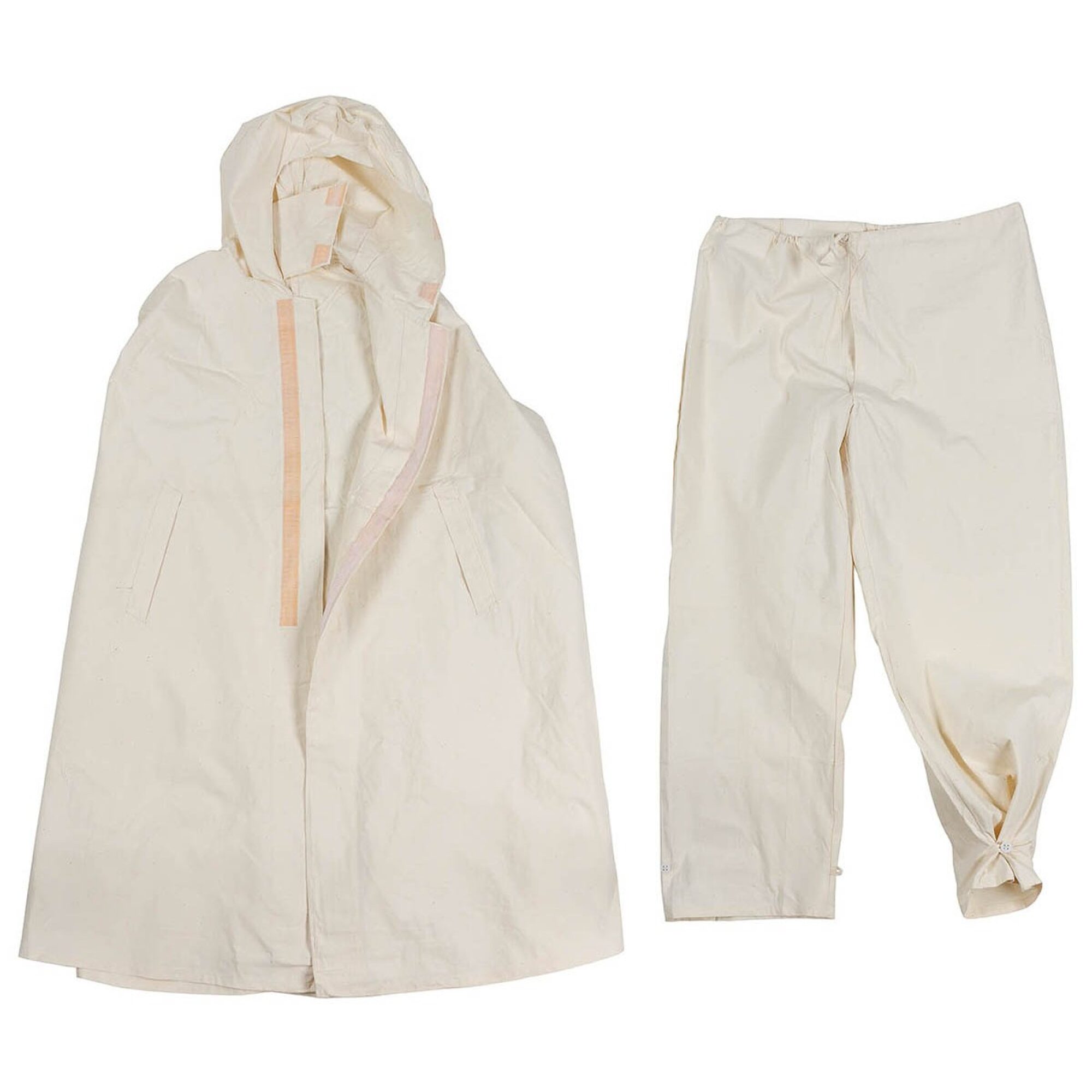 Chin. Schneetarnanzug, Hose und Poncho,  neuw. (5 Stück) – Bild 2