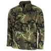 Shirt,  "Troyer",  Microfleece, langarm,  M95 CZ tarn,  200 g/m²