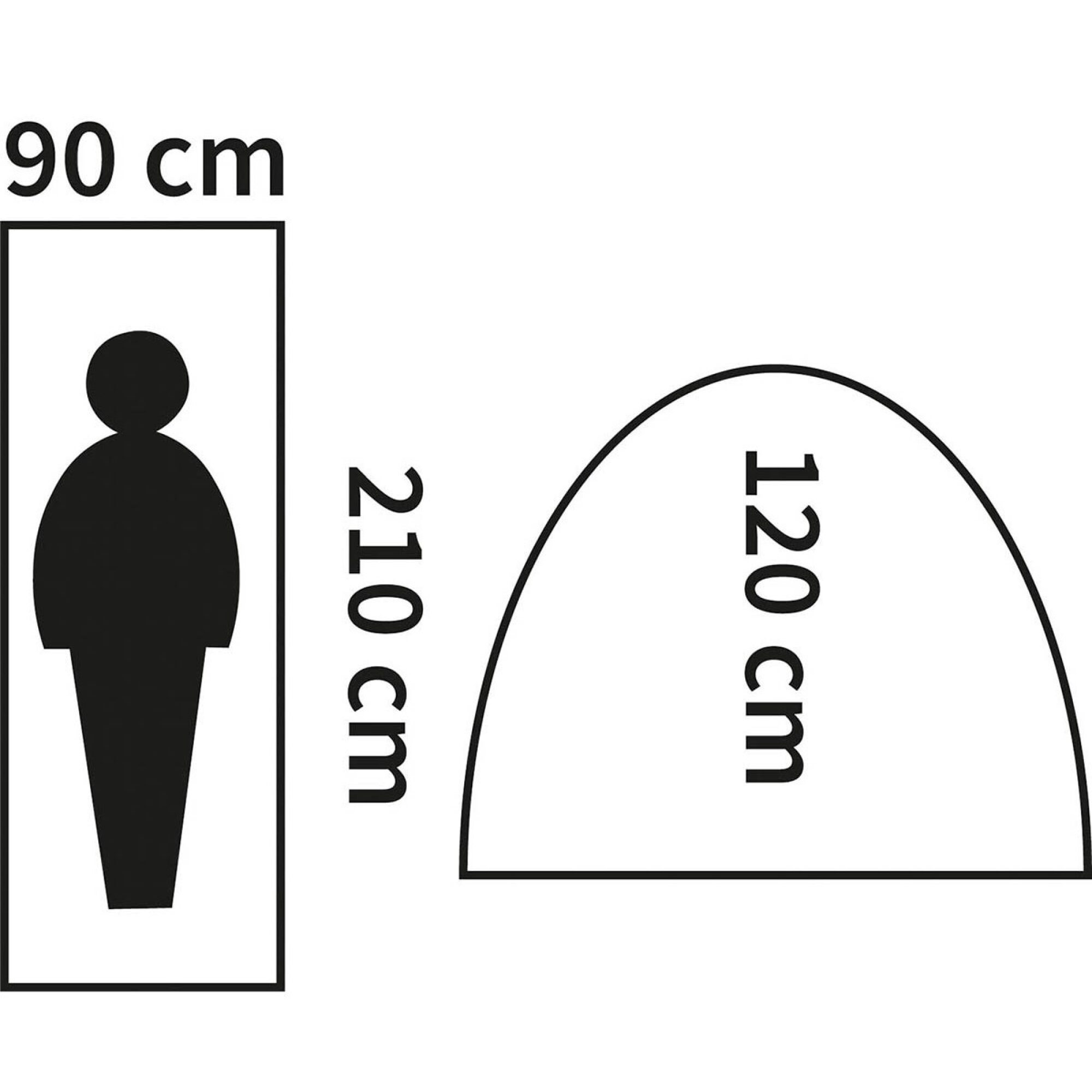 Zelt,  "Monodom",  1 Person, oliv – Bild 3