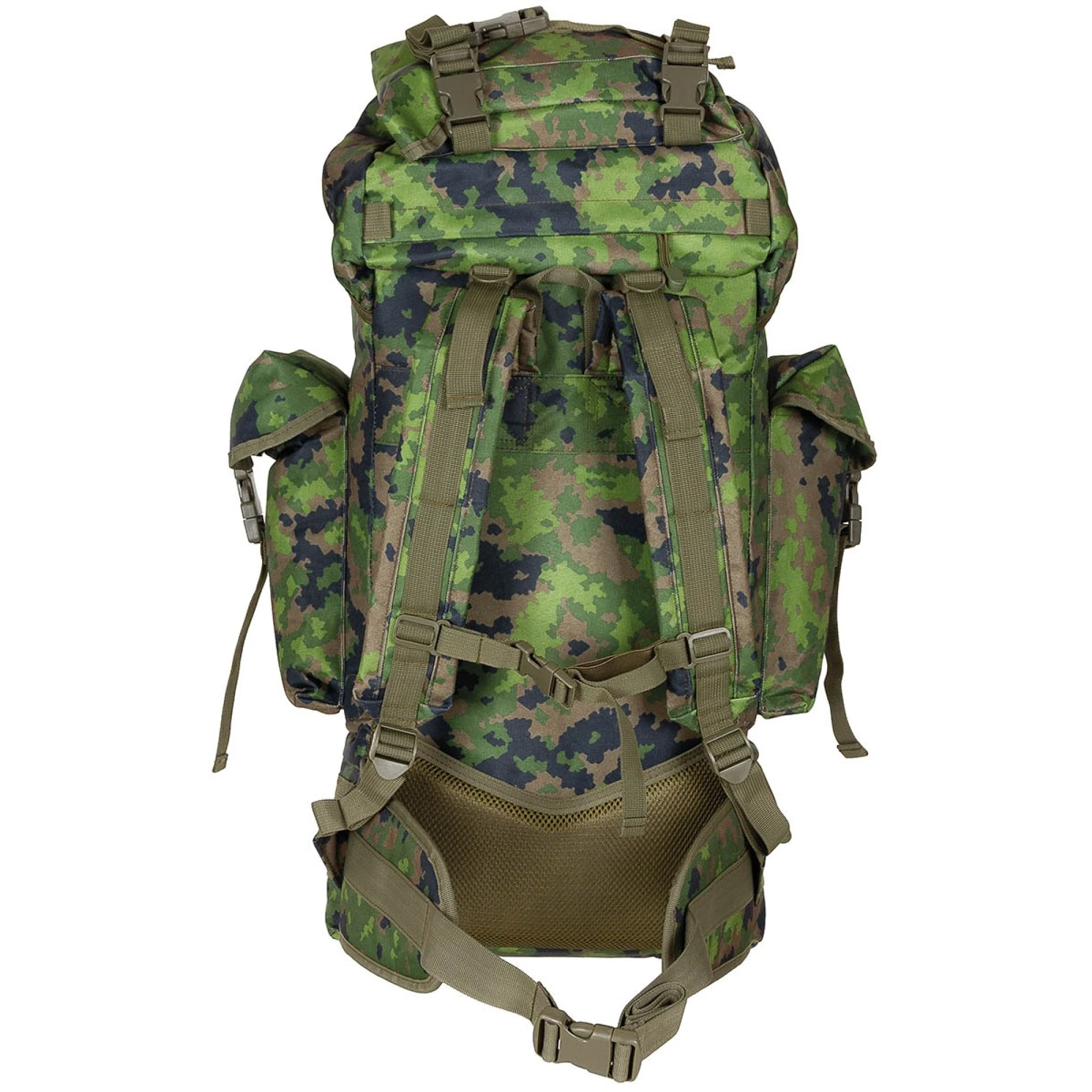 BW Kampfrucksack,  "MOLLE", 65 l,  Alu-Ausst.,  M05 tarn – Bild 2