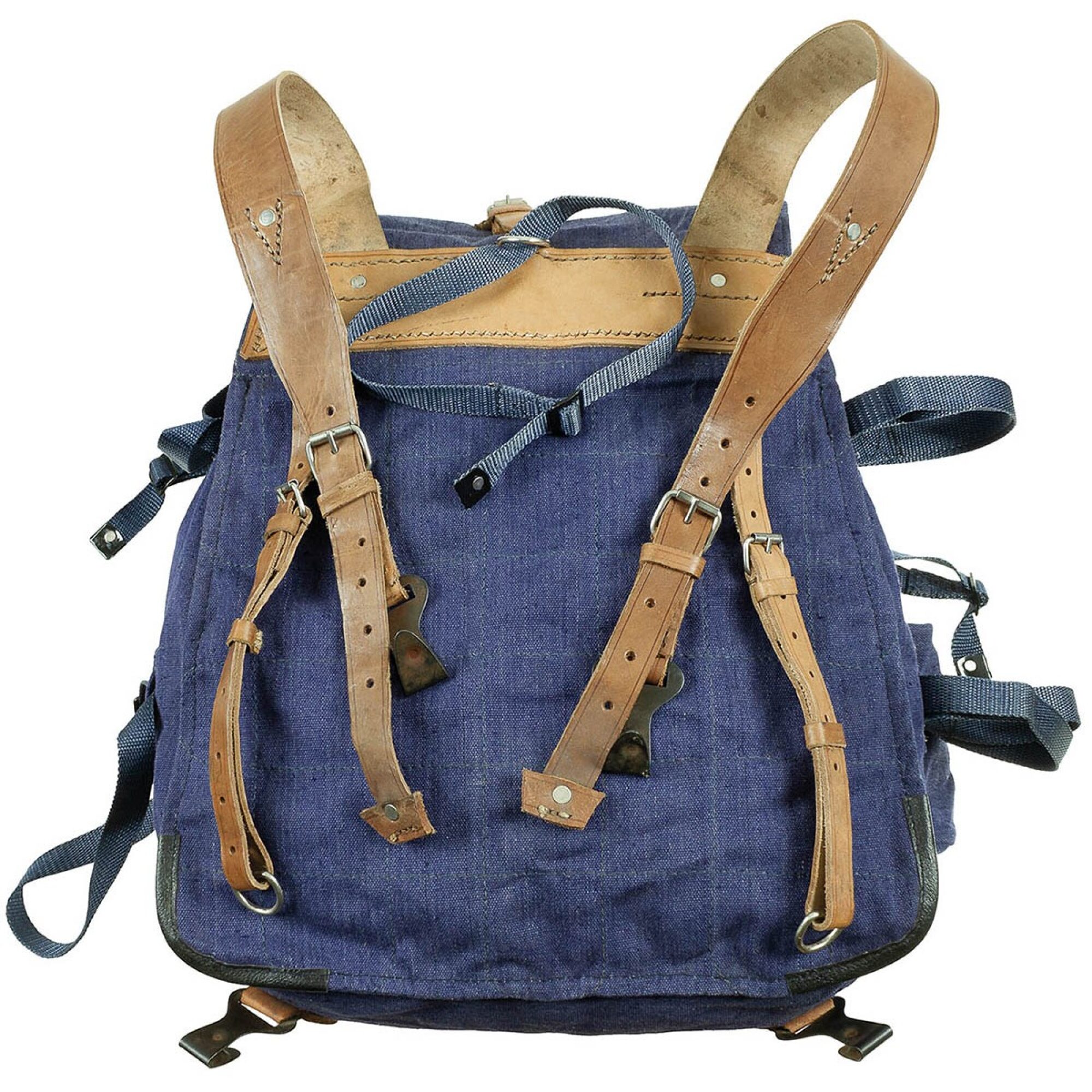 Rumän. Rucksack,  blau, neuw.,  mit Lagerspuren – Bild 2