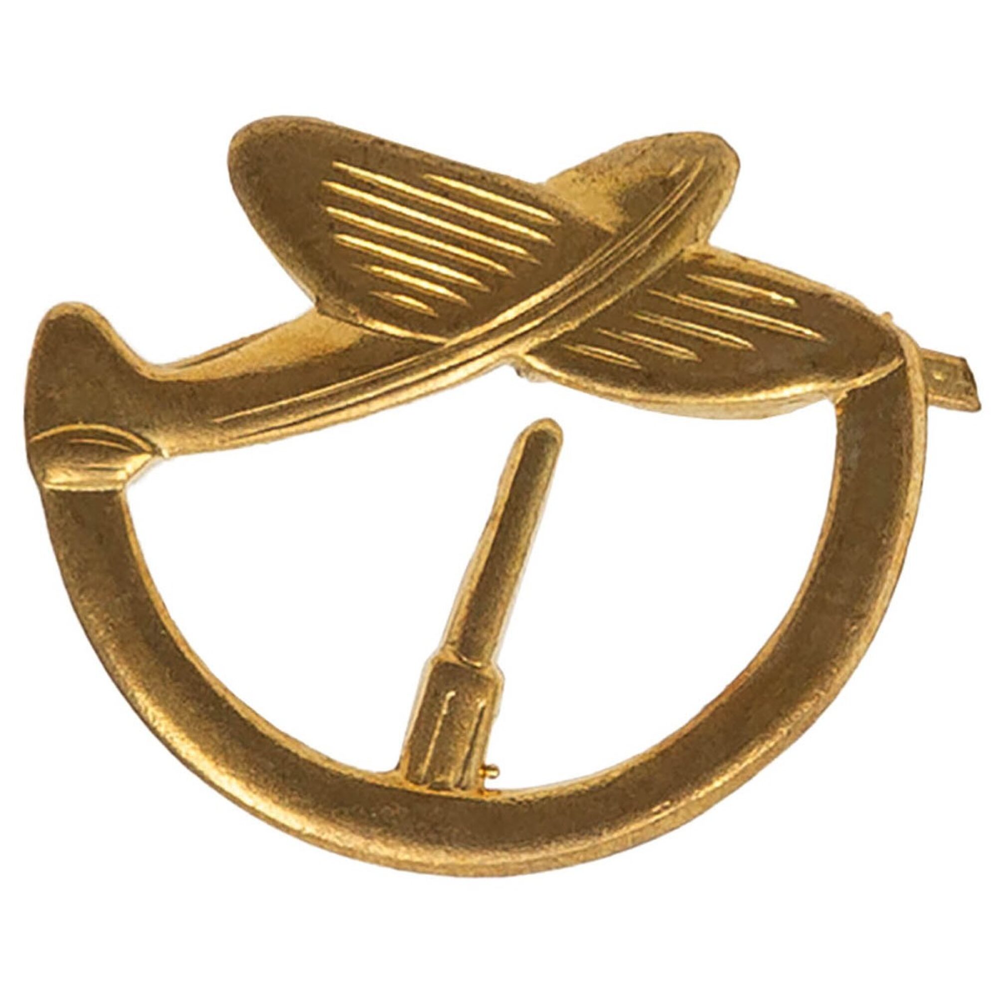CZ/SK Abzeichen,  gold, "Luftwaffe",  neuw. (10 Stück)