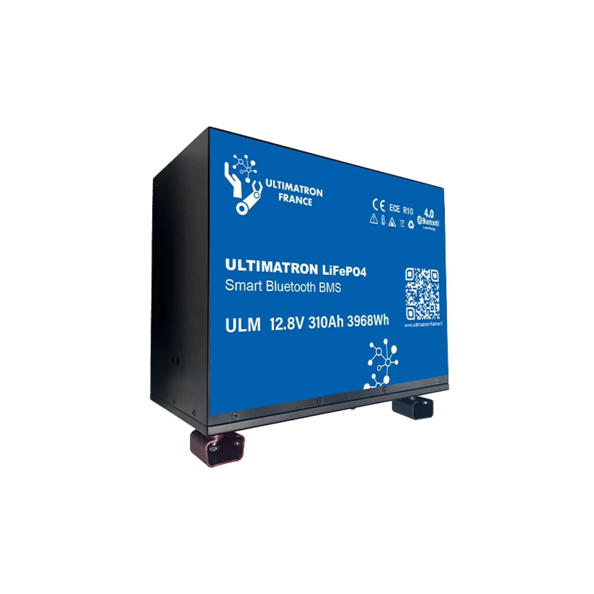 Ultimatron LiFePO4 Untersitz-12.8V-Heizung 310Ah Lithium Batterie Smart BMS mit Bluetooth Wohnmobil Untersitzbatterie mit Heizung – Bild 4