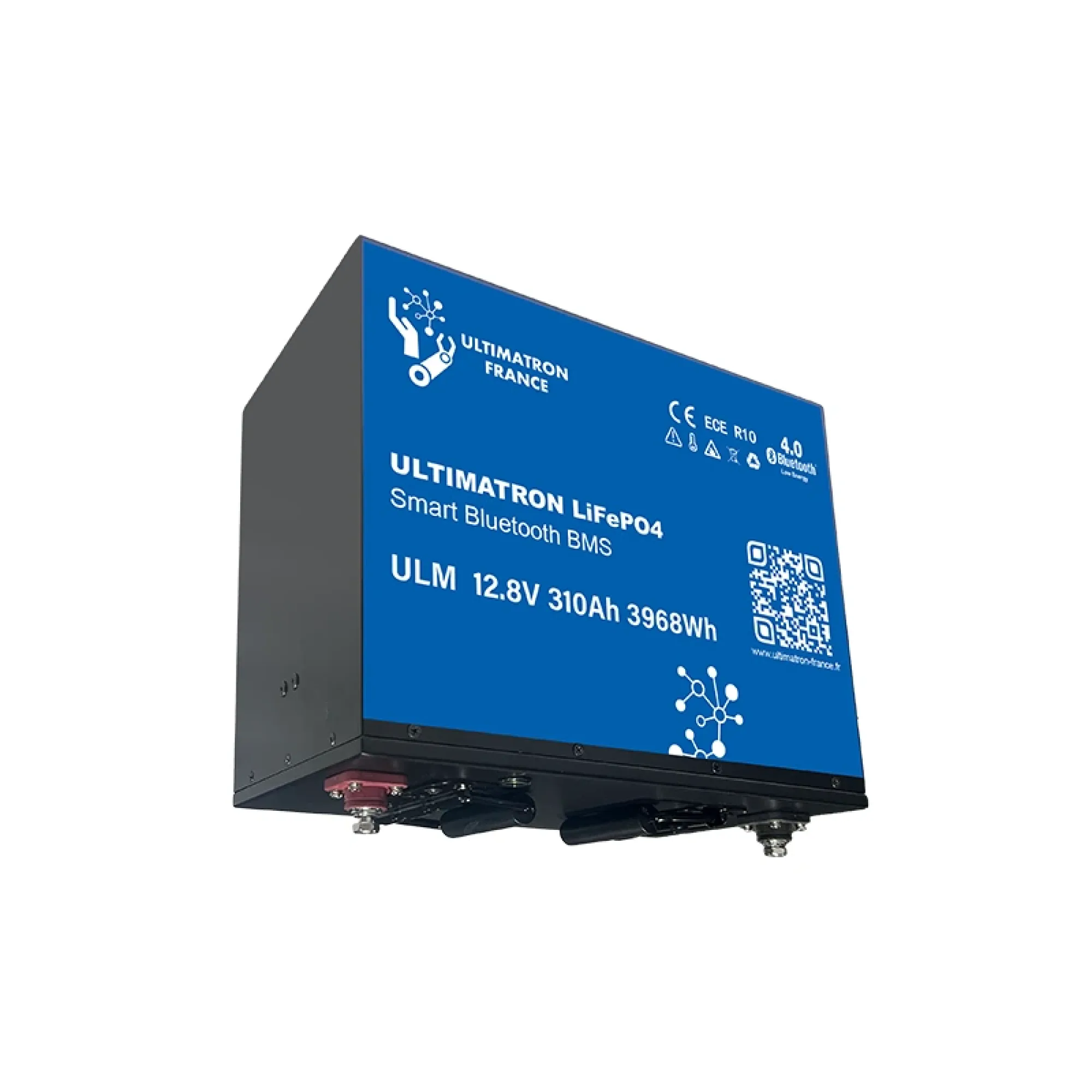 Ultimatron LiFePO4 Untersitz-12.8V-Heizung 310Ah Lithium Batterie Smart BMS mit Bluetooth Wohnmobil Untersitzbatterie mit Heizung – Bild 10