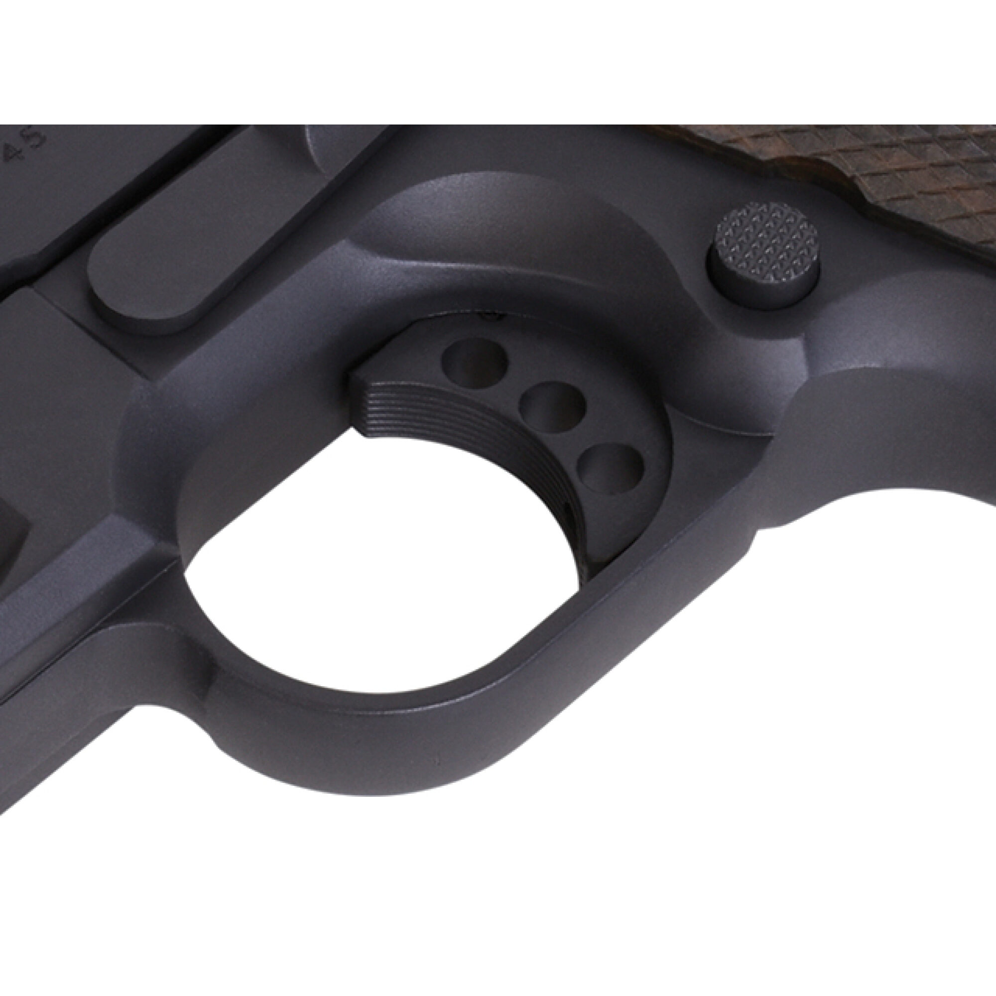 Colt 1911 Railgun Schwarz 6mm - Airsoft Co2 BlowBack – Bild 10