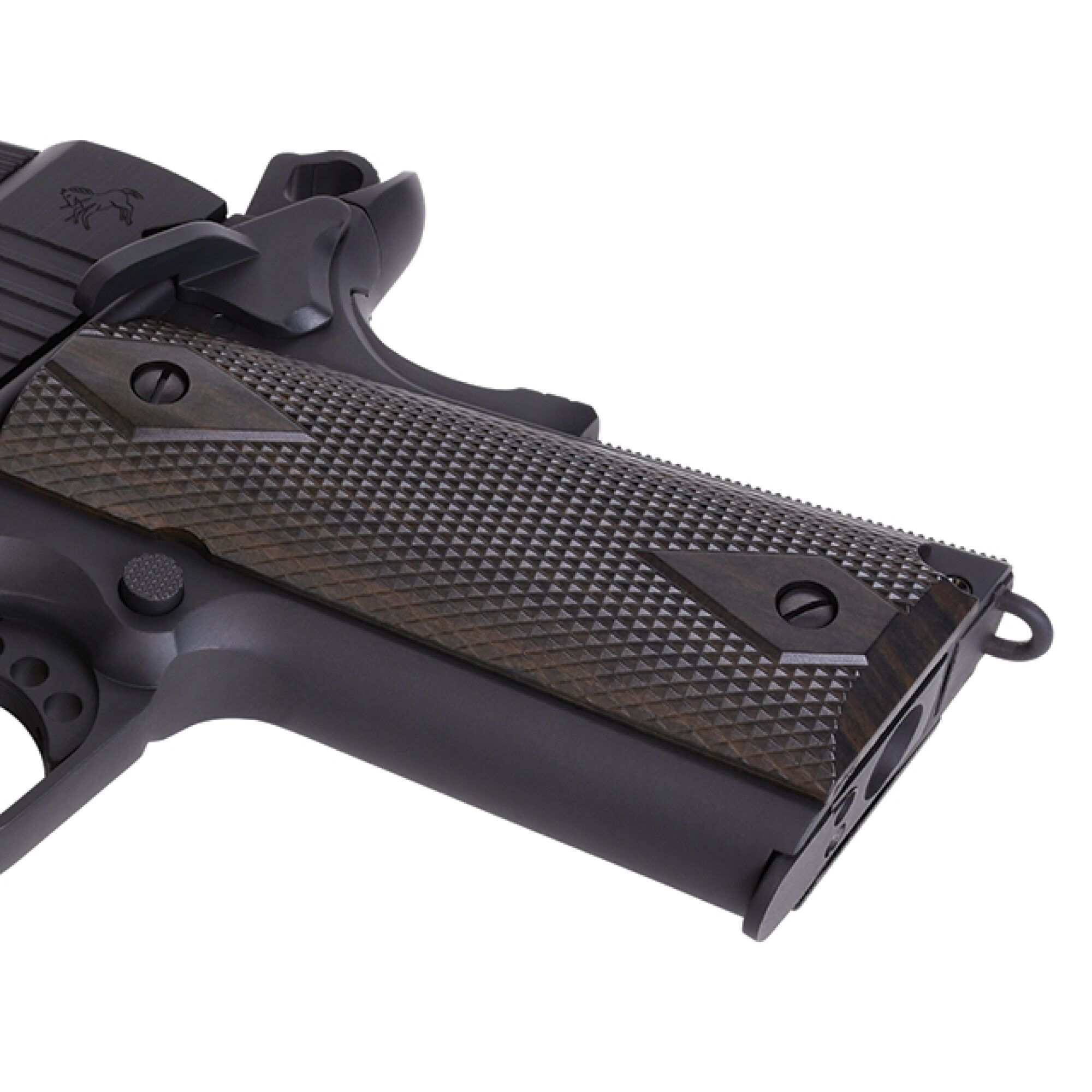 Colt 1911 Railgun Schwarz 6mm - Airsoft Co2 BlowBack – Bild 9