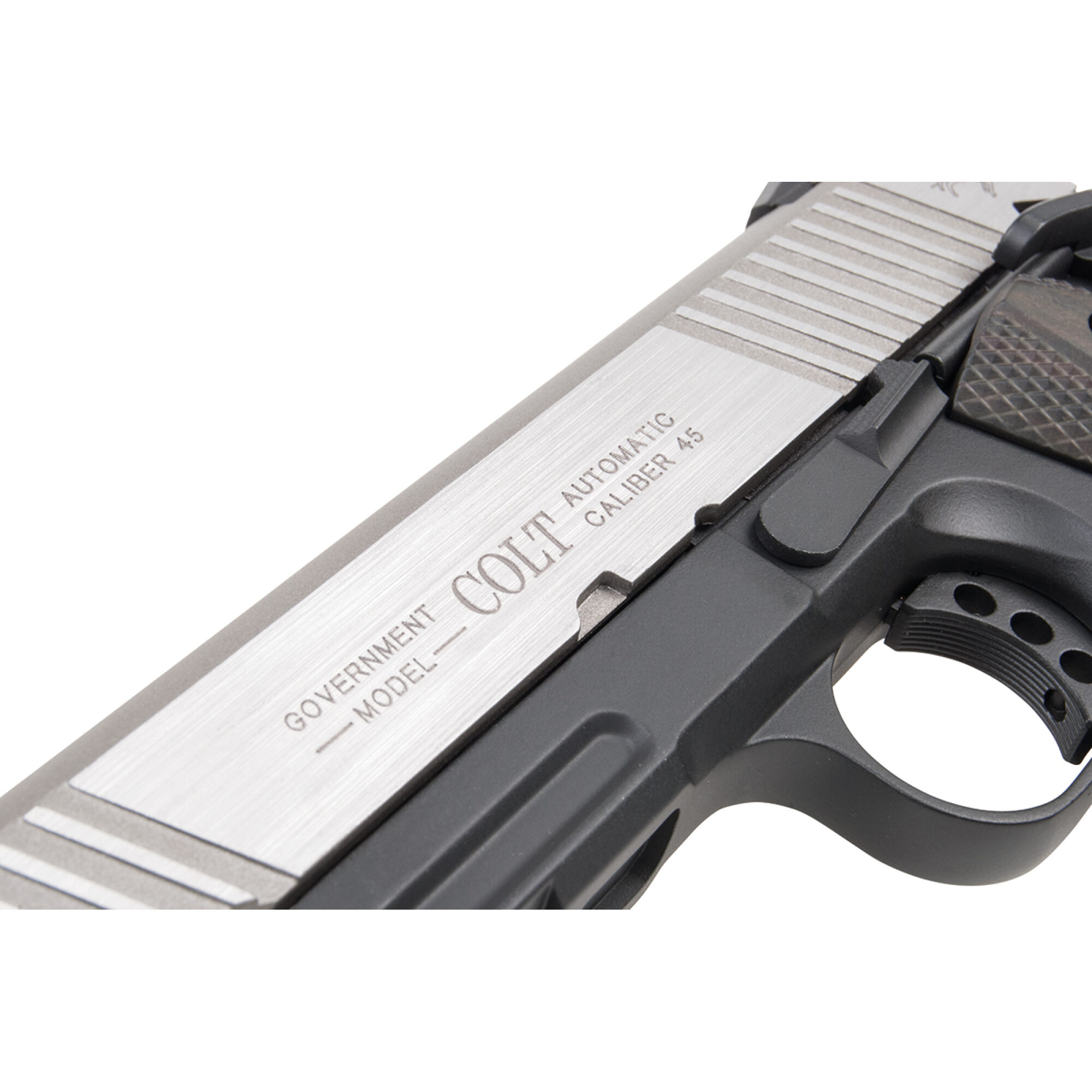 Colt 1911 Railgun Bicolor 6mm - Airsoft Co2 BlowBack – Bild 4