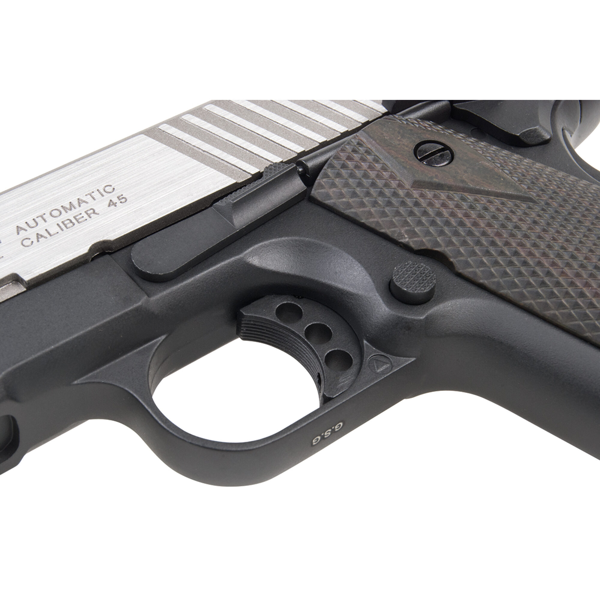 Colt 1911 Railgun Bicolor 6mm - Airsoft Co2 BlowBack – Bild 5