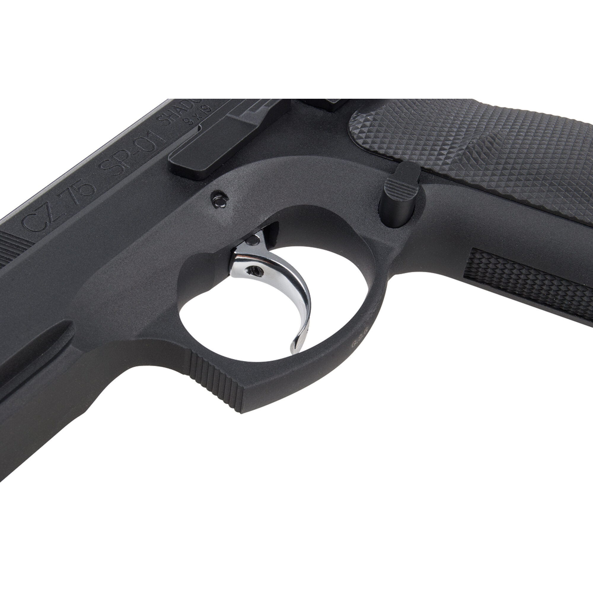 CZ 75 SP-01 Shadow Schwarz 6mm - Airsoft Gas BlowBack – Bild 5