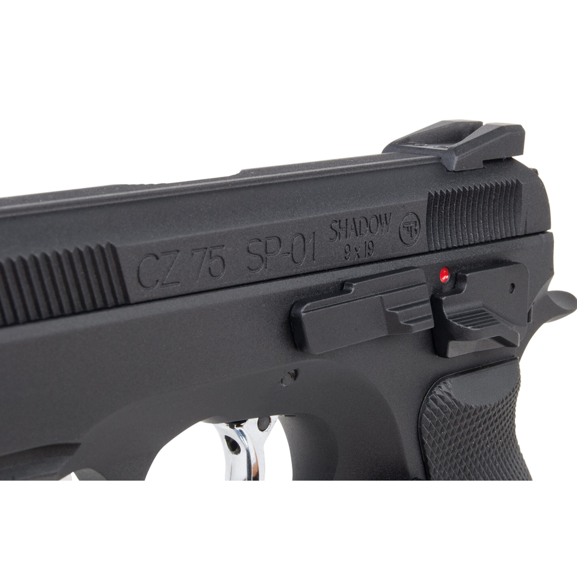 CZ 75 SP-01 Shadow Schwarz 6mm - Airsoft Gas BlowBack – Bild 6