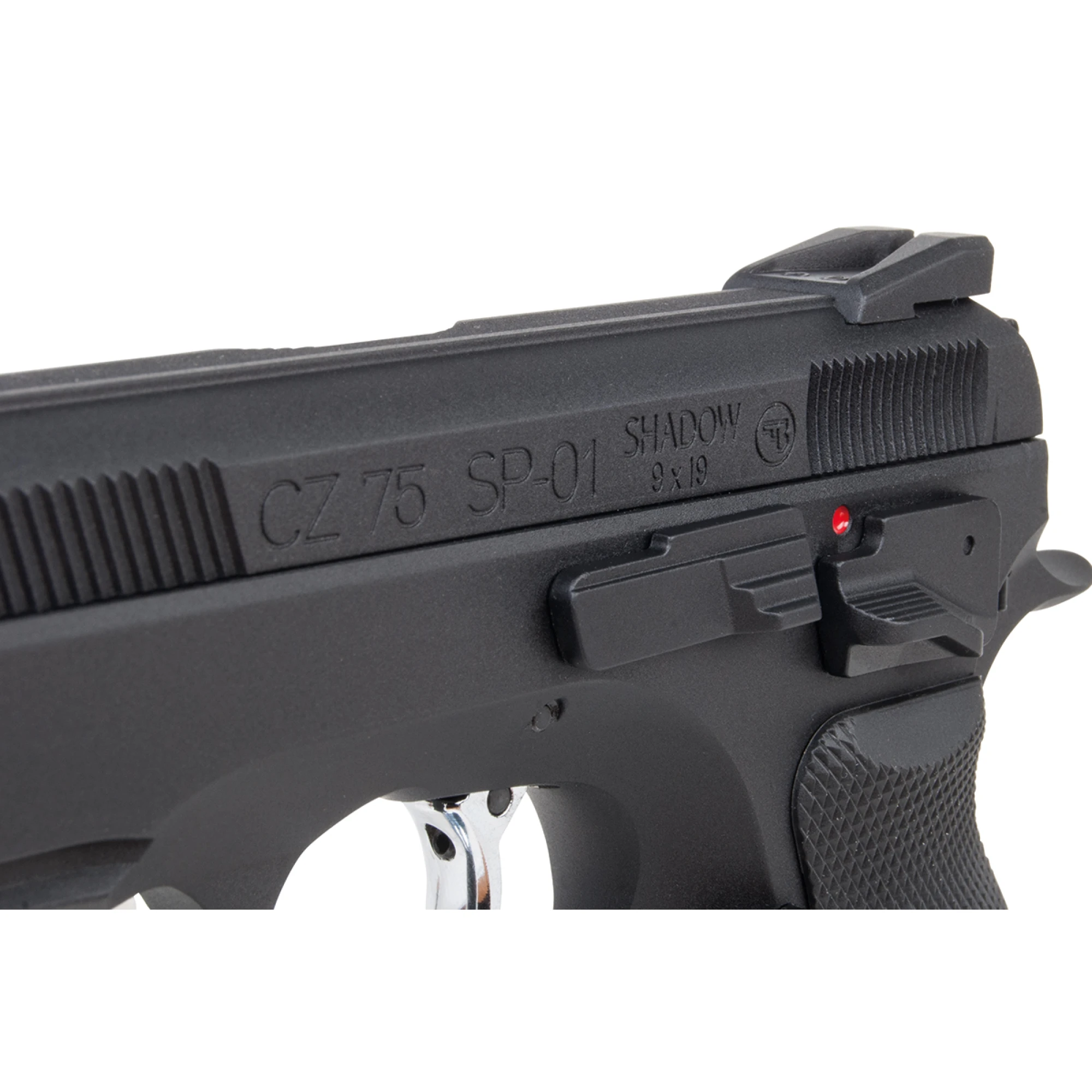 CZ 75 SP-01 Shadow Schwarz 6mm - Airsoft Gas BlowBack – Bild 6