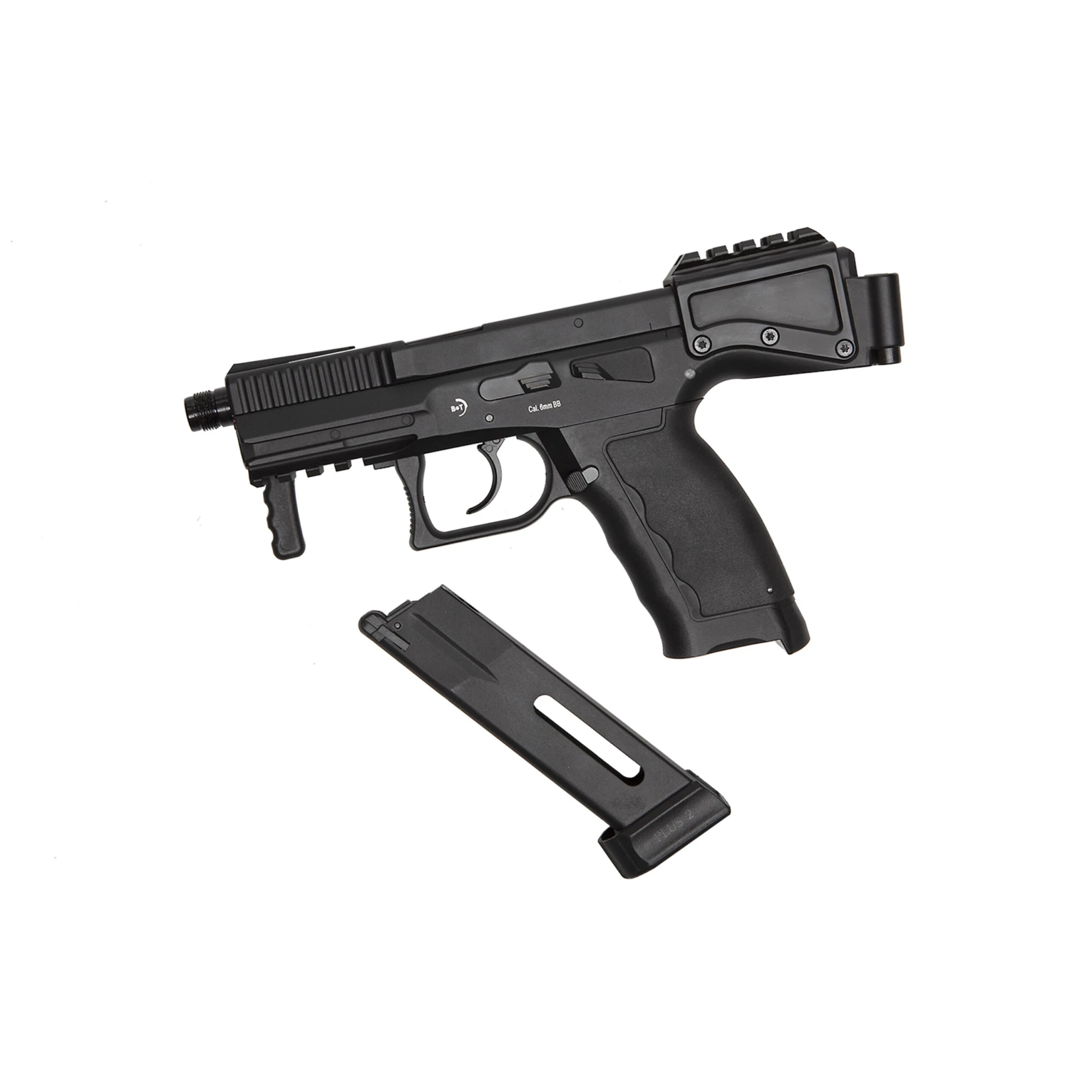 B&T USW A1 schwarz 6mm - Airsoft Co2 BlowBack – Bild 2