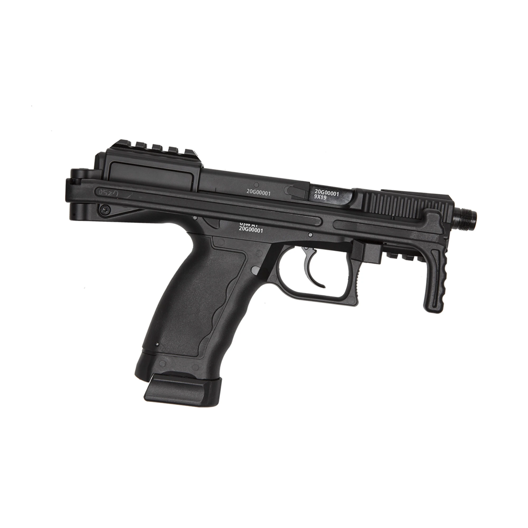 B&T USW A1 schwarz 6mm - Airsoft Co2 BlowBack – Bild 3