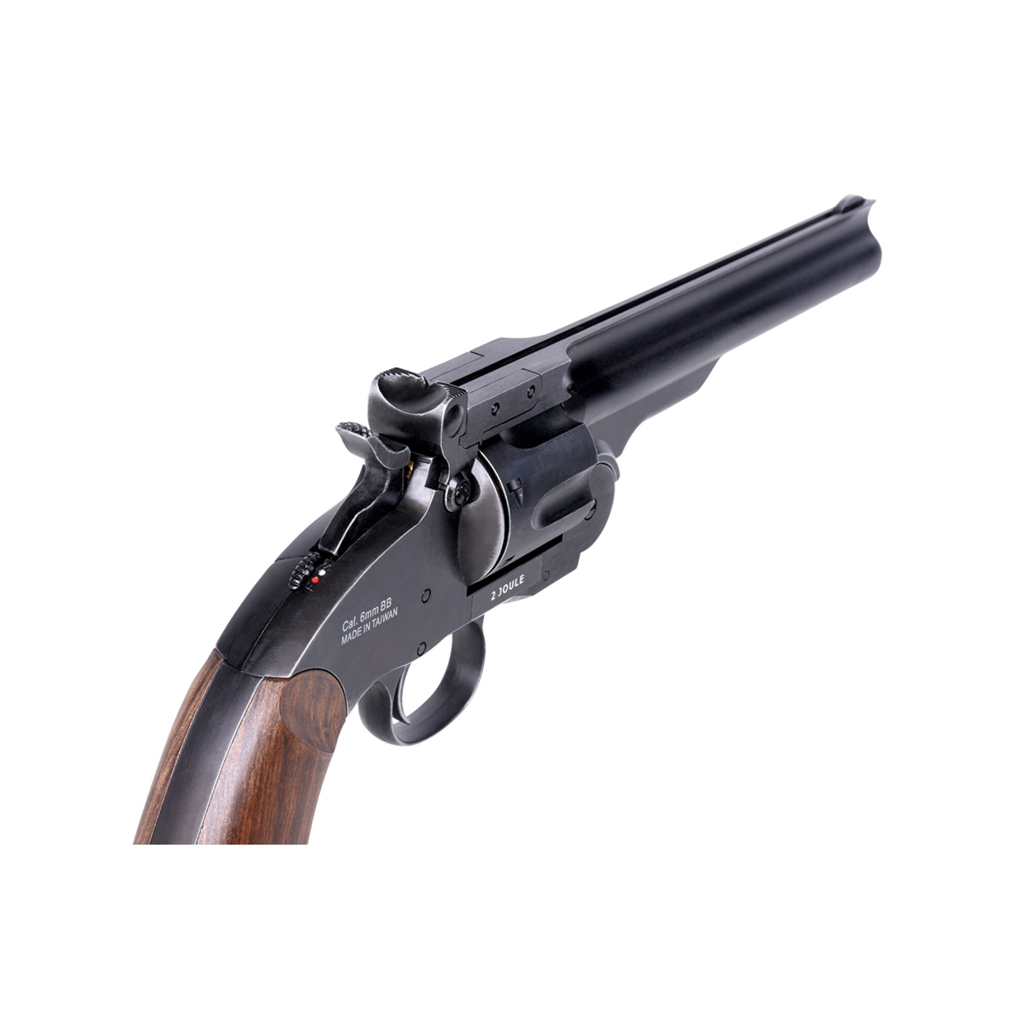 Schofield 6" Schwarz 6mm - Airsoft Co2 Non BlowBack – Bild 4