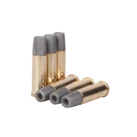 Schofield Revolver Hülsen 6 x 1 Schuss 6mm - Airsoft Co2