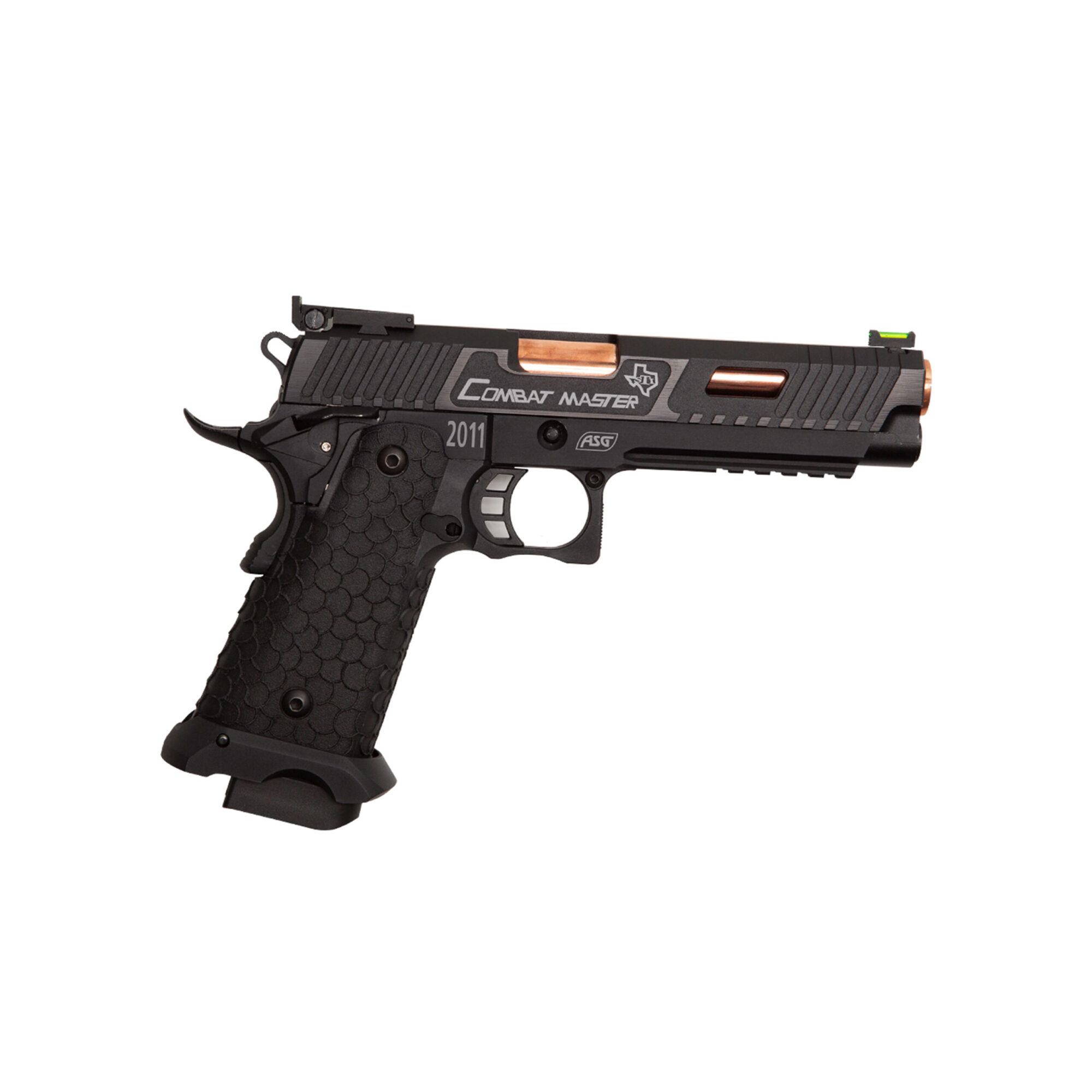 STI Combat Master Schwarz 6mm - Airsoft Co2 BlowBack – Bild 2