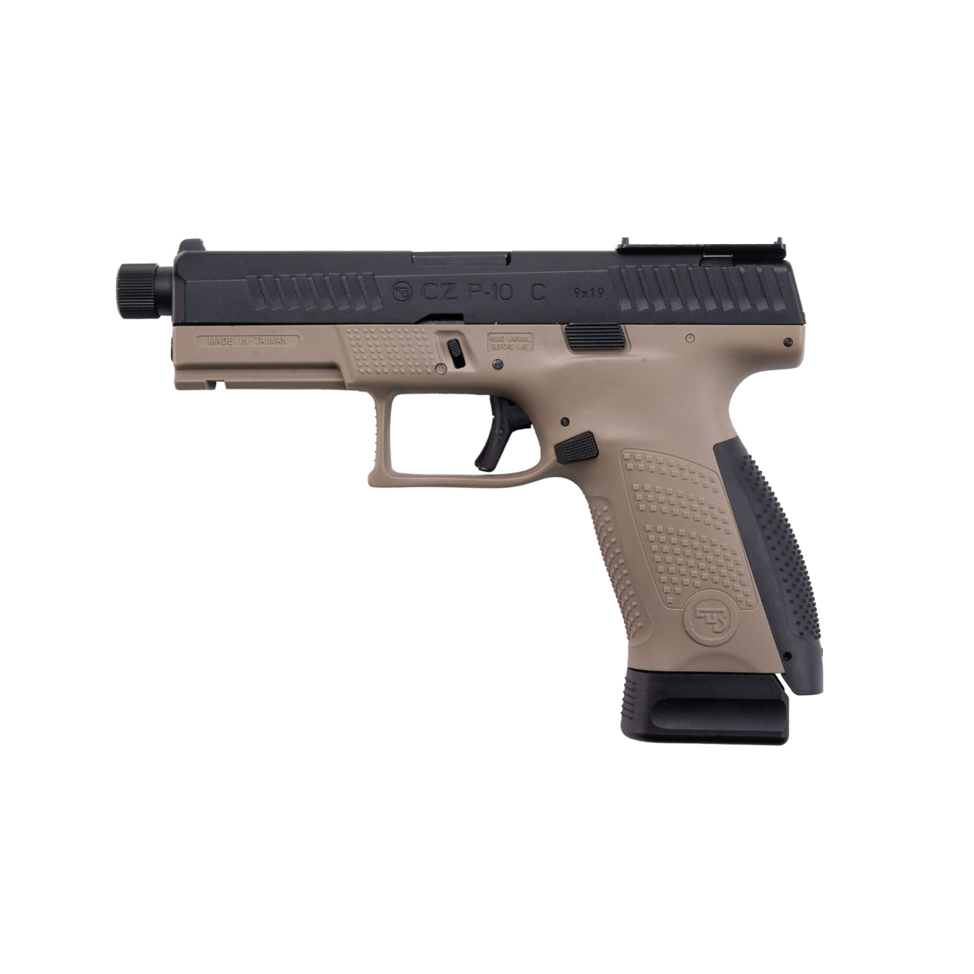 CZ 75 P-10C Optic Ready Dual Tone 6mm - Airsoft Co2 BlowBack