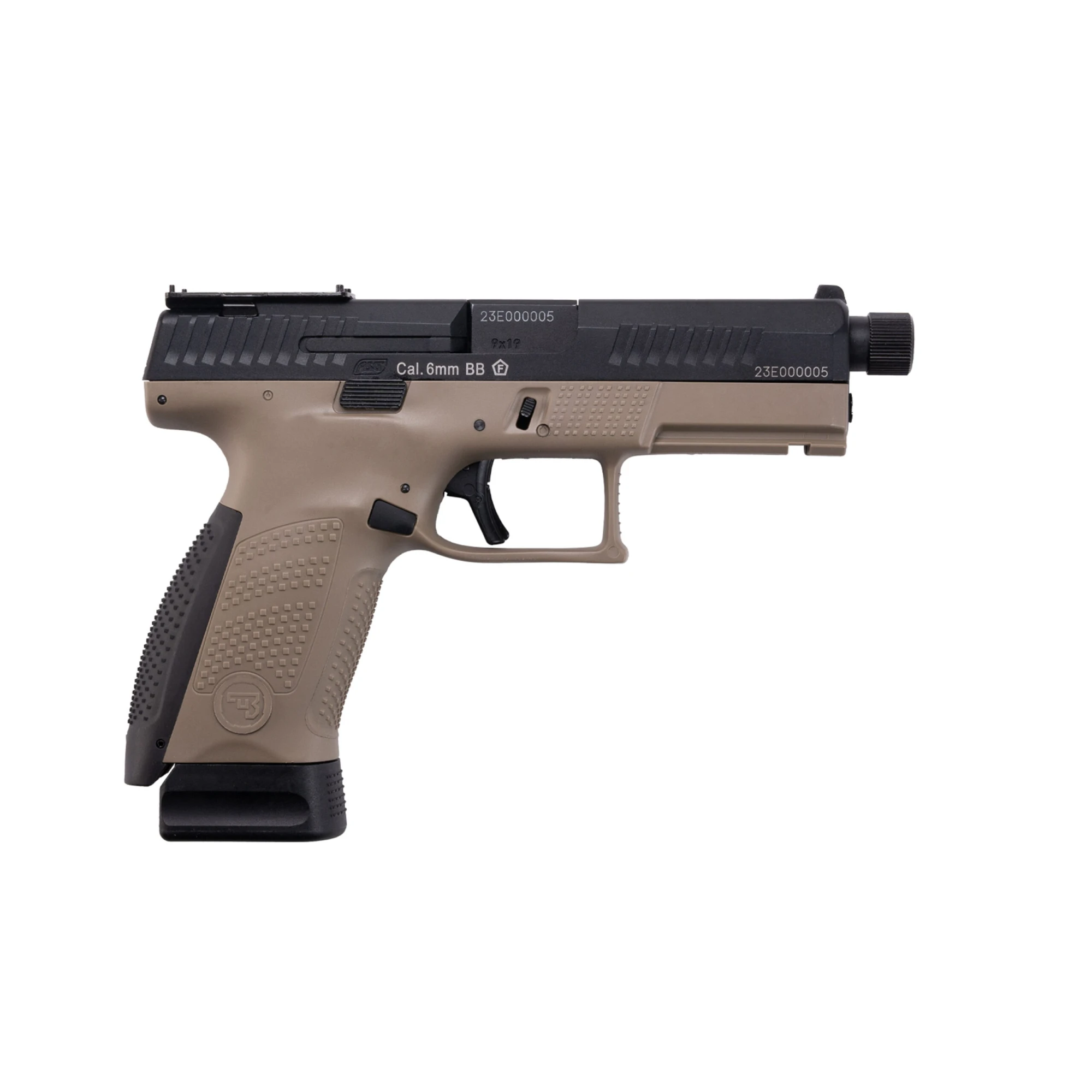 CZ 75 P-10C Optic Ready Dual Tone 6mm - Airsoft Co2 BlowBack – Bild 2