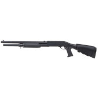 Pumpgun SAS 12 Lang Schwarz 6mm Franchi - Airsoft Federdruck