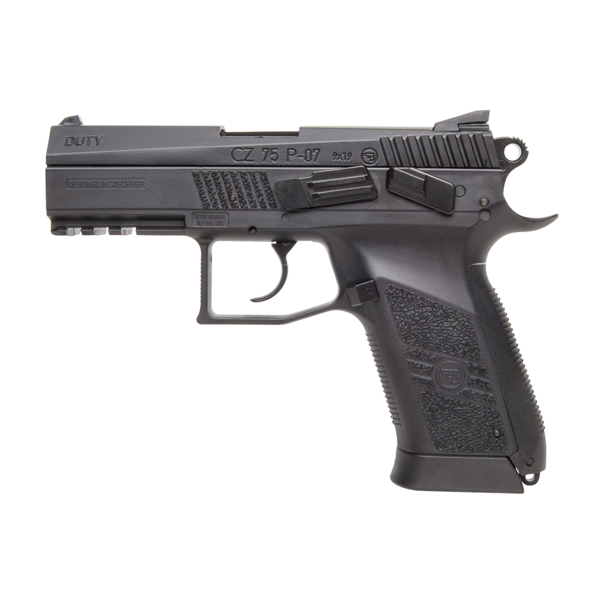 CZ 75 P-07 Duty Schwarz 6mm - Airsoft Co2 BlowBack