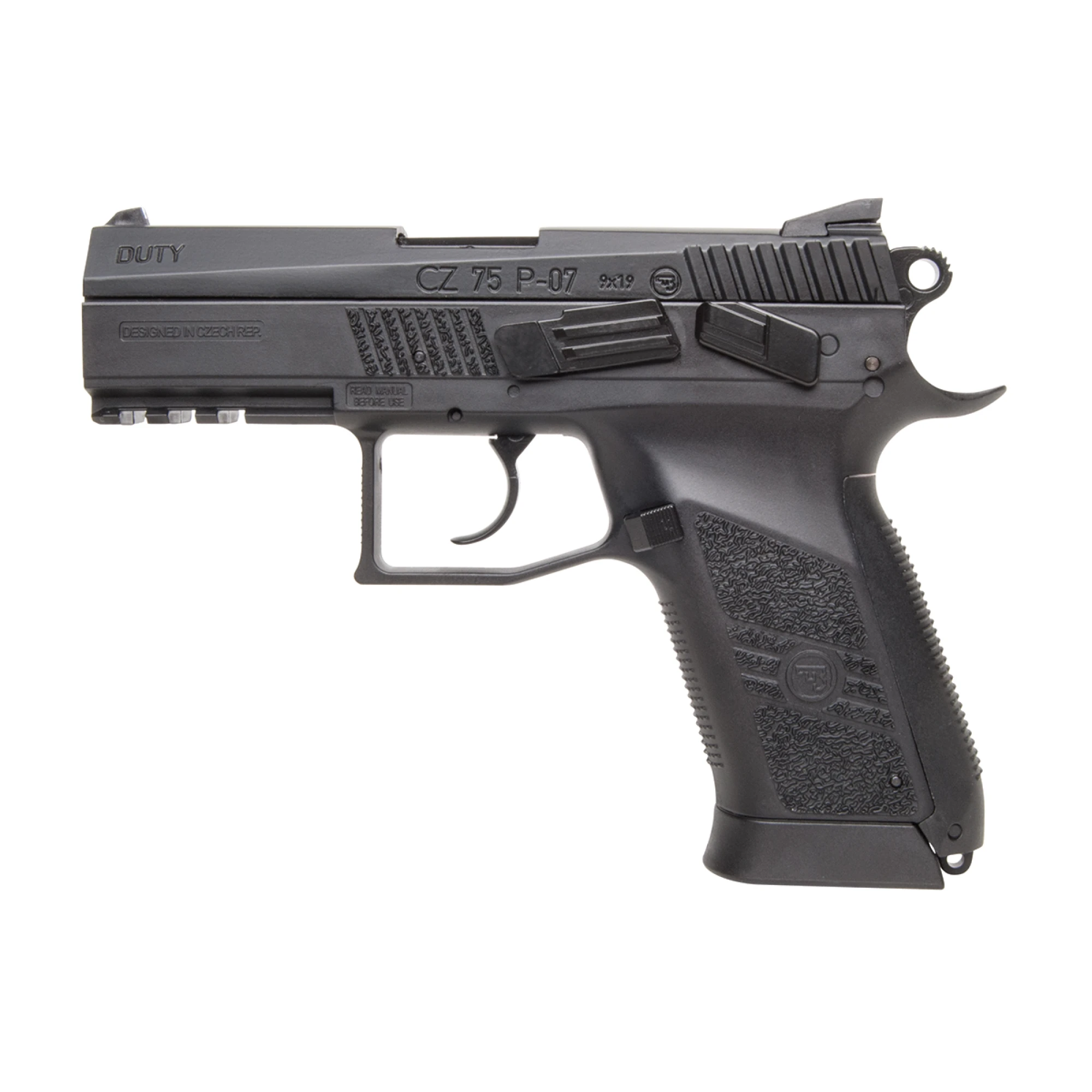 CZ 75 P-07 Duty Schwarz 6mm - Airsoft Co2 BlowBack