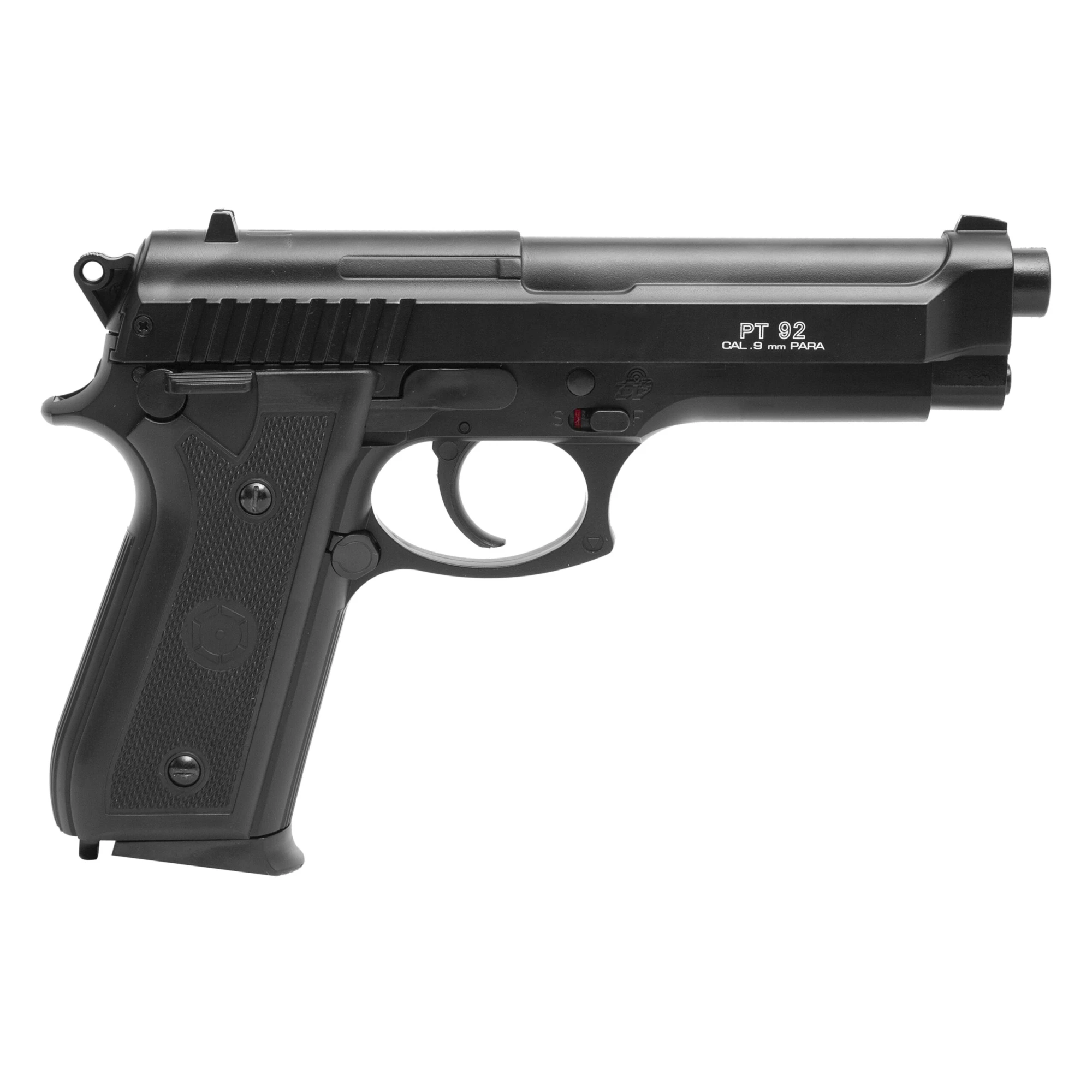 KWC HPA Taurus PT92 Schwarz 6mm - Airsoft Federdruck – Bild 2