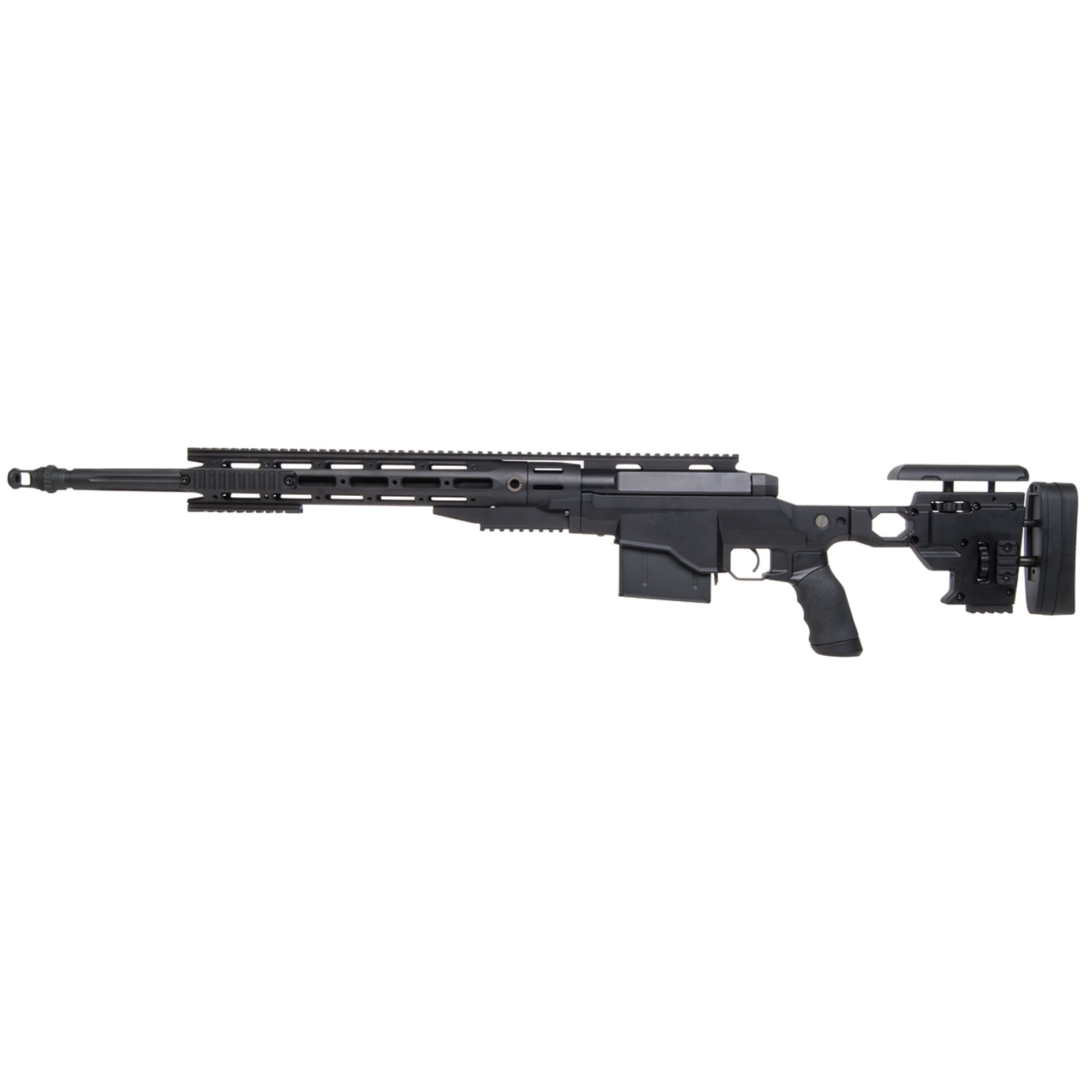 Ares MS338 Sniper Schwarz 6mm - Airsoft Federdruck