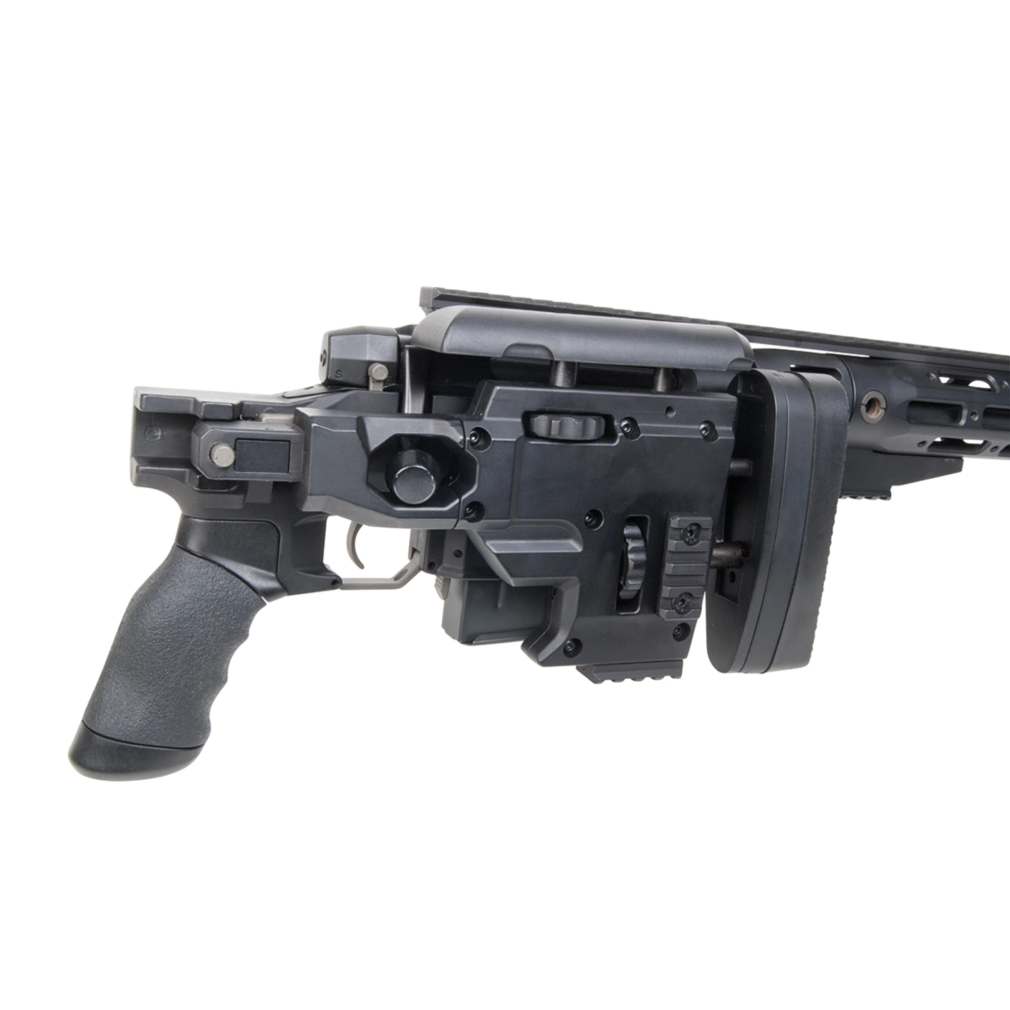 Ares MS338 Sniper Schwarz 6mm - Airsoft Federdruck – Bild 11