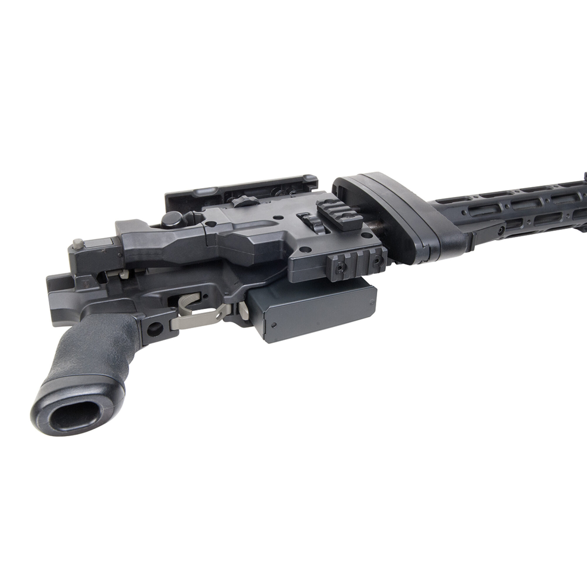Ares MS338 Sniper Schwarz 6mm - Airsoft Federdruck – Bild 12