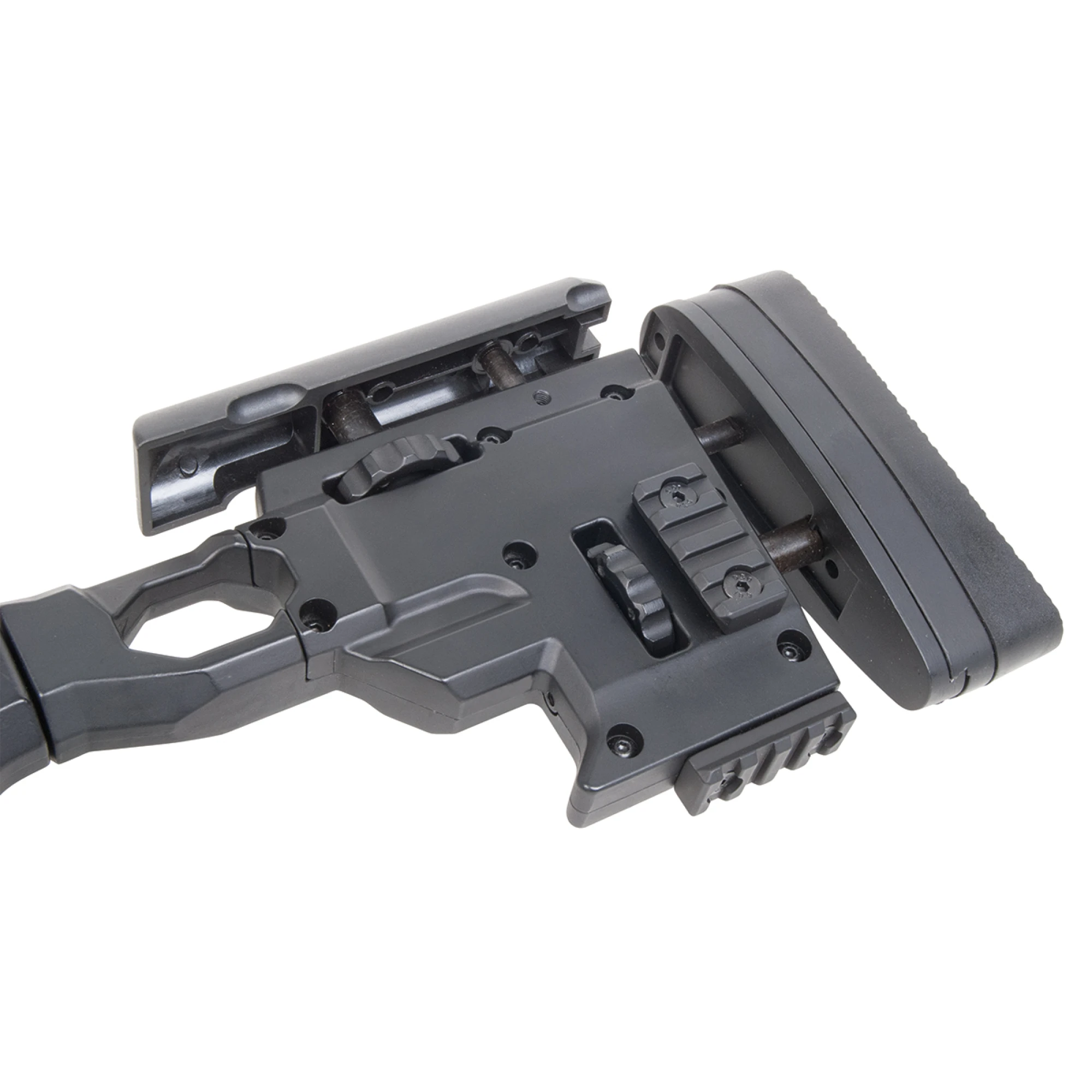 Ares MS338 Sniper Schwarz 6mm - Airsoft Federdruck – Bild 8