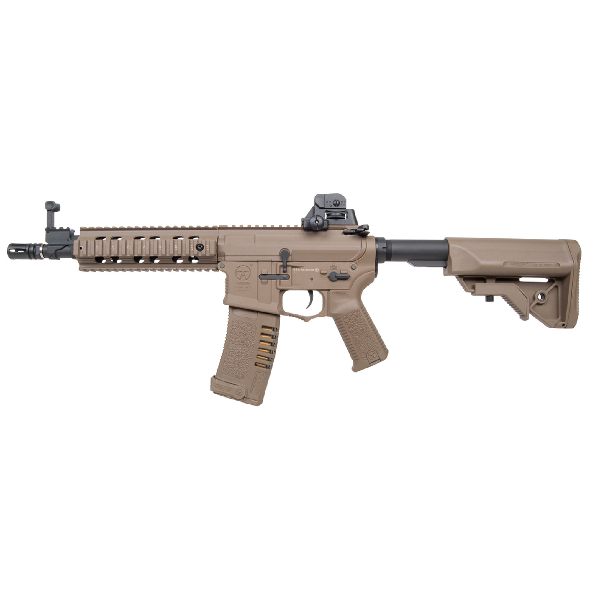 Amoeba M4 008 Dark Earth 6mm Ares - Airsoft S-AEG