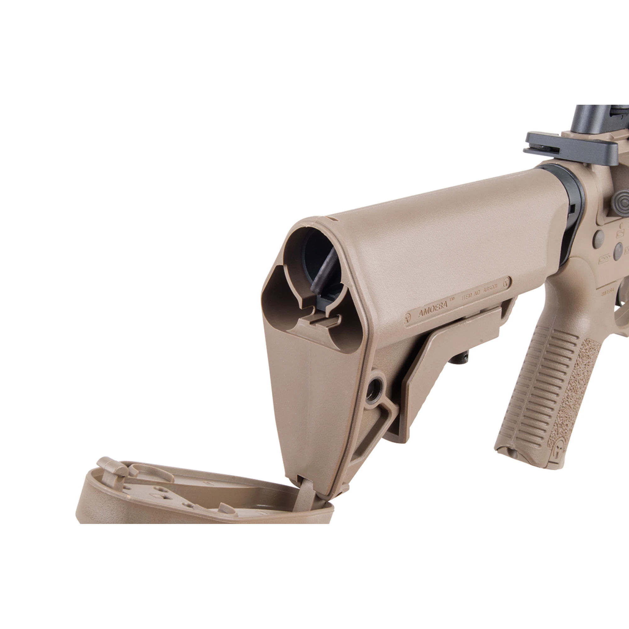Amoeba M4 008 Dark Earth 6mm Ares - Airsoft S-AEG – Bild 18