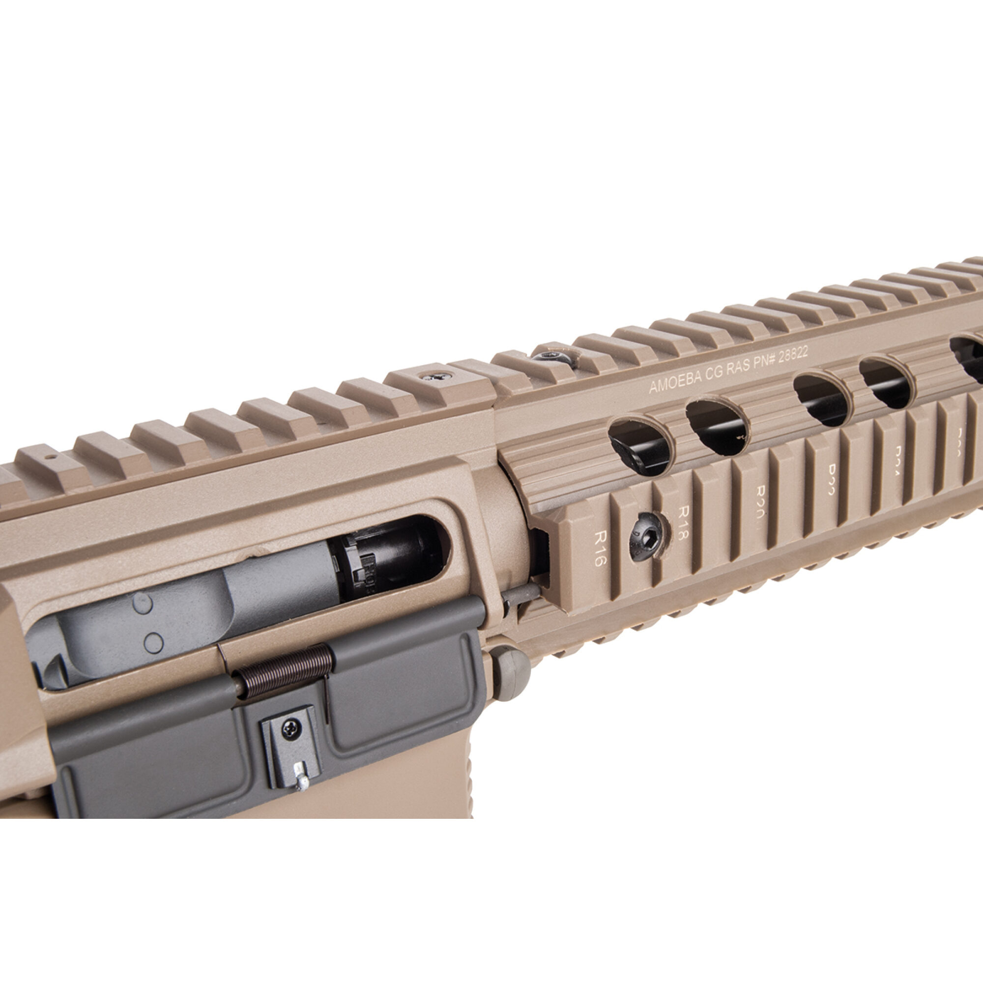 Amoeba M4 008 Dark Earth 6mm Ares - Airsoft S-AEG – Bild 19