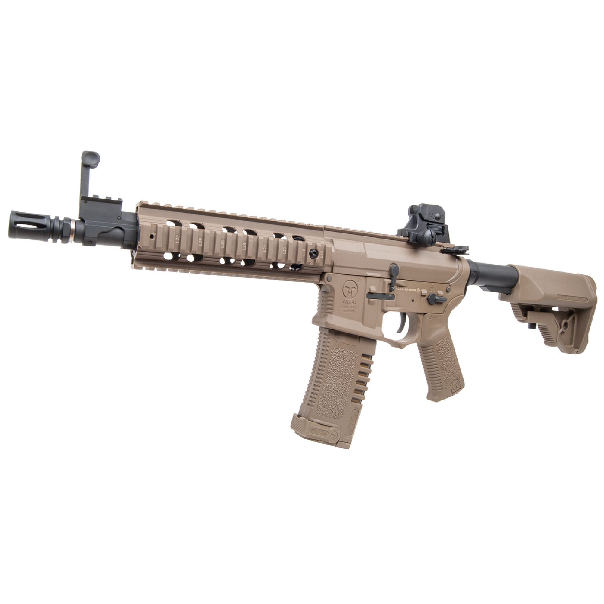 Amoeba M4 008 Dark Earth 6mm Ares - Airsoft S-AEG – Bild 2