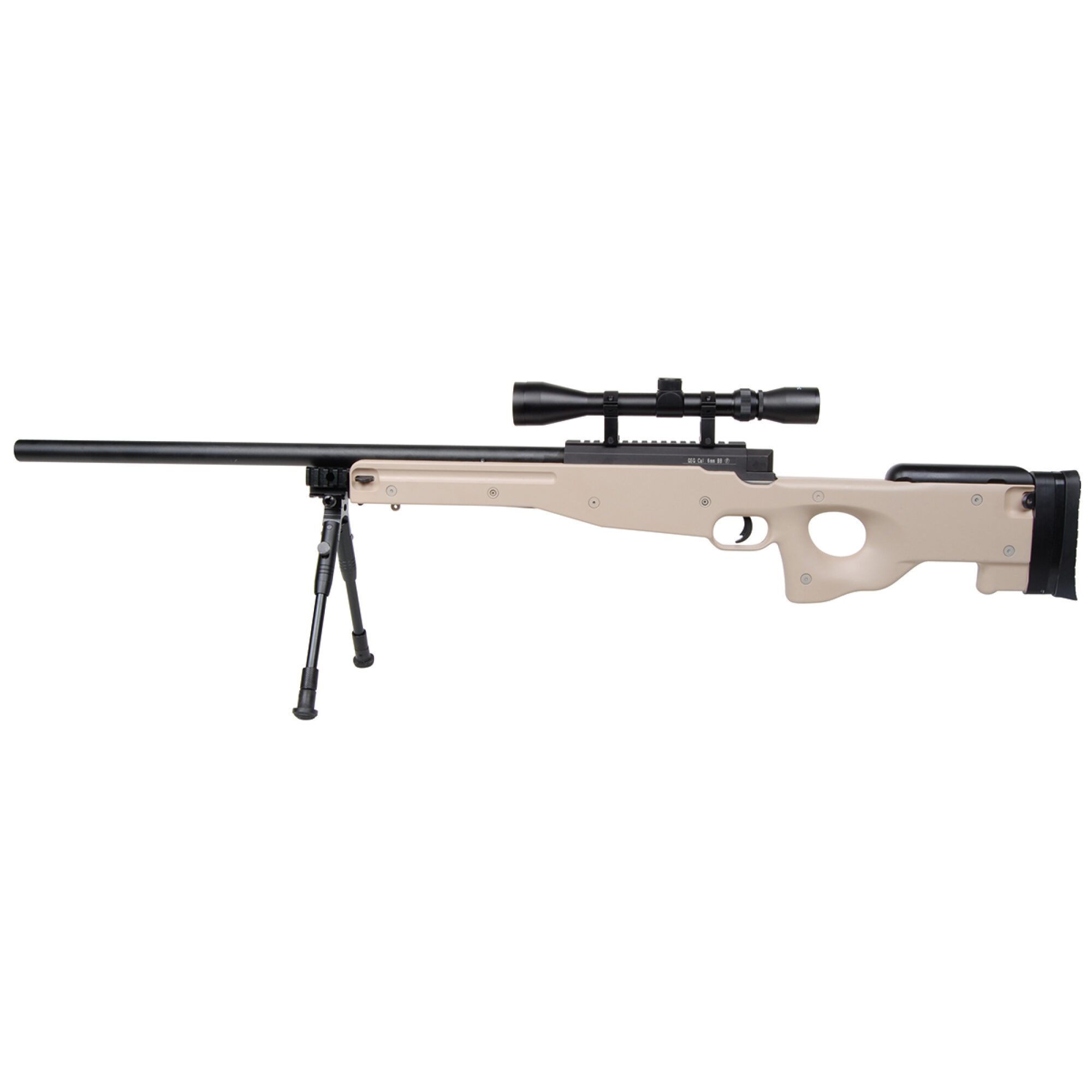 MB01 Tactical Sniper Tan 6mm GSG - Airsoft Federdruck