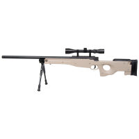 MB01 Tactical Sniper Tan 6mm GSG - Airsoft Federdruck