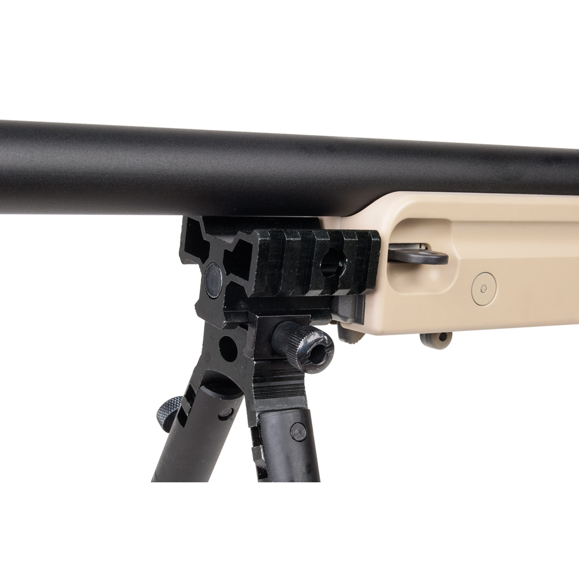 MB01 Tactical Sniper Tan 6mm GSG - Airsoft Federdruck – Bild 4