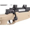 MB01 Tactical Sniper Tan 6mm GSG - Airsoft Federdruck – Bild 8