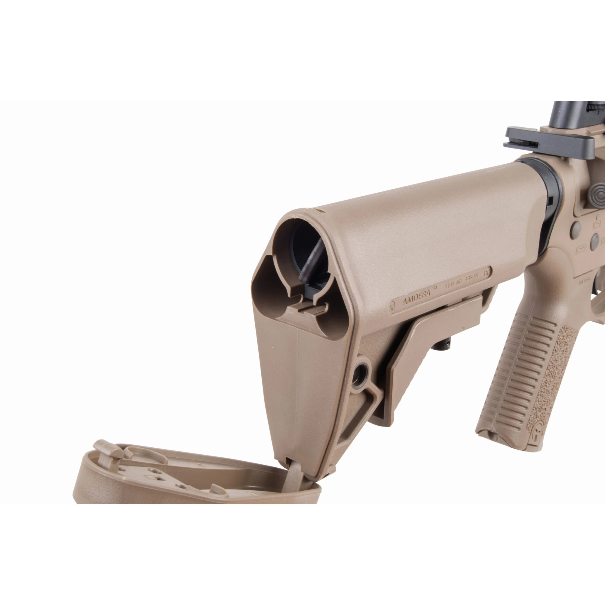 M4 008 FDE Dark Earth 6mm Ares Amoeba - Airsoft AEG – Bild 13