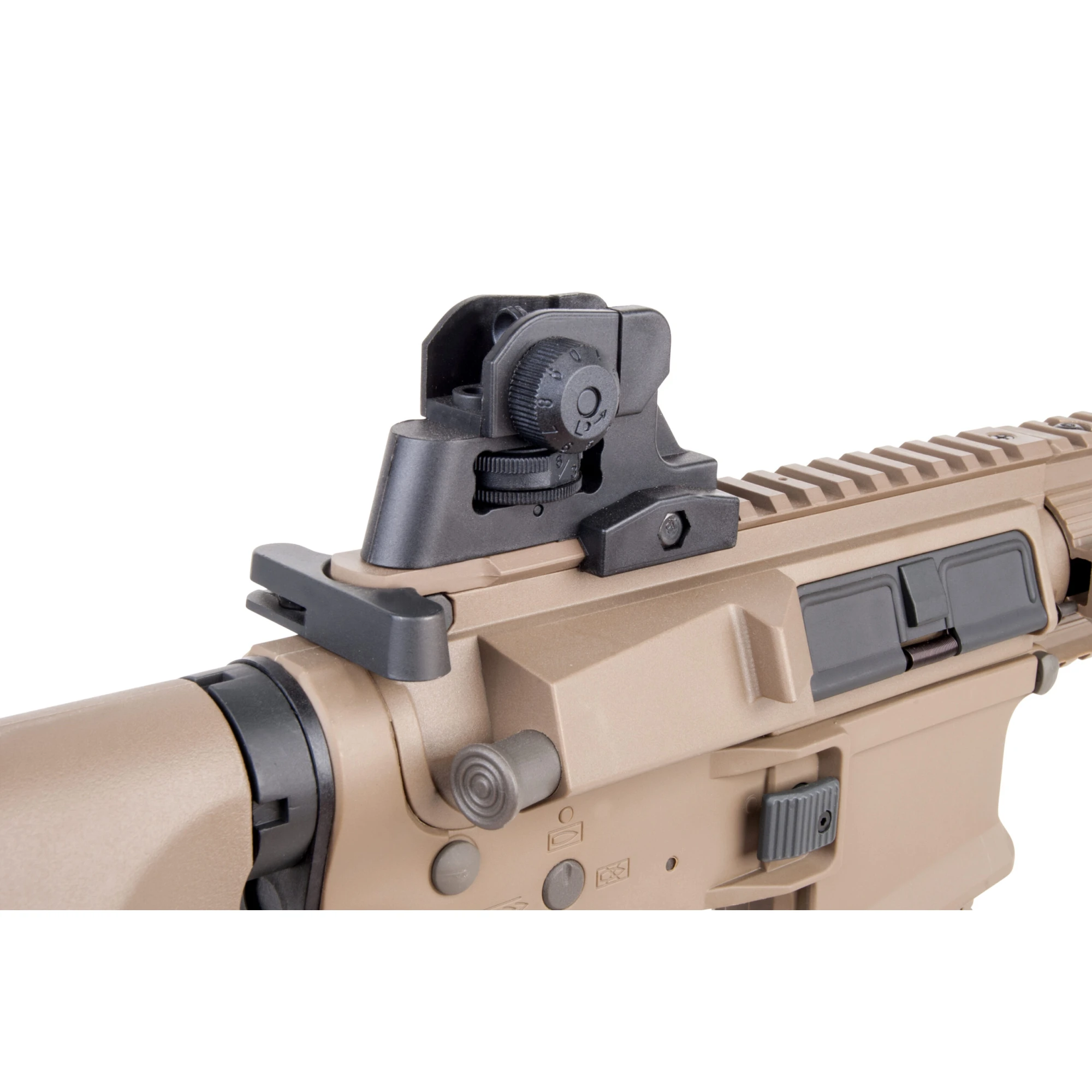 M4 008 FDE Dark Earth 6mm Ares Amoeba - Airsoft AEG – Bild 14