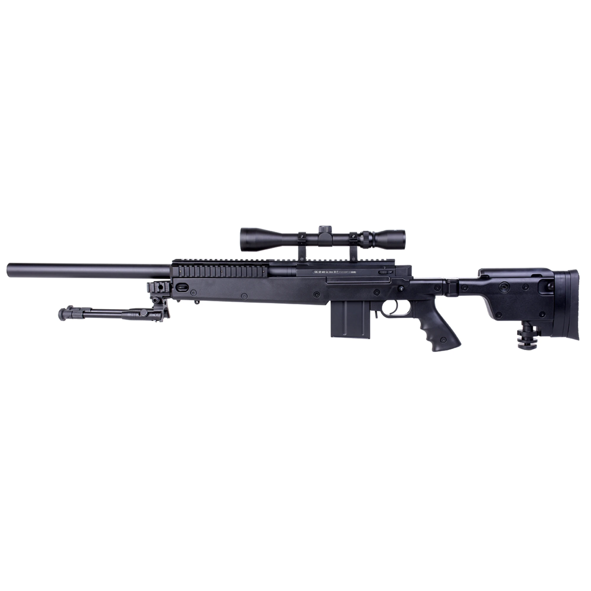GSG 4406 Sniper Schwarz 6mm - Airsoft Federdruck
